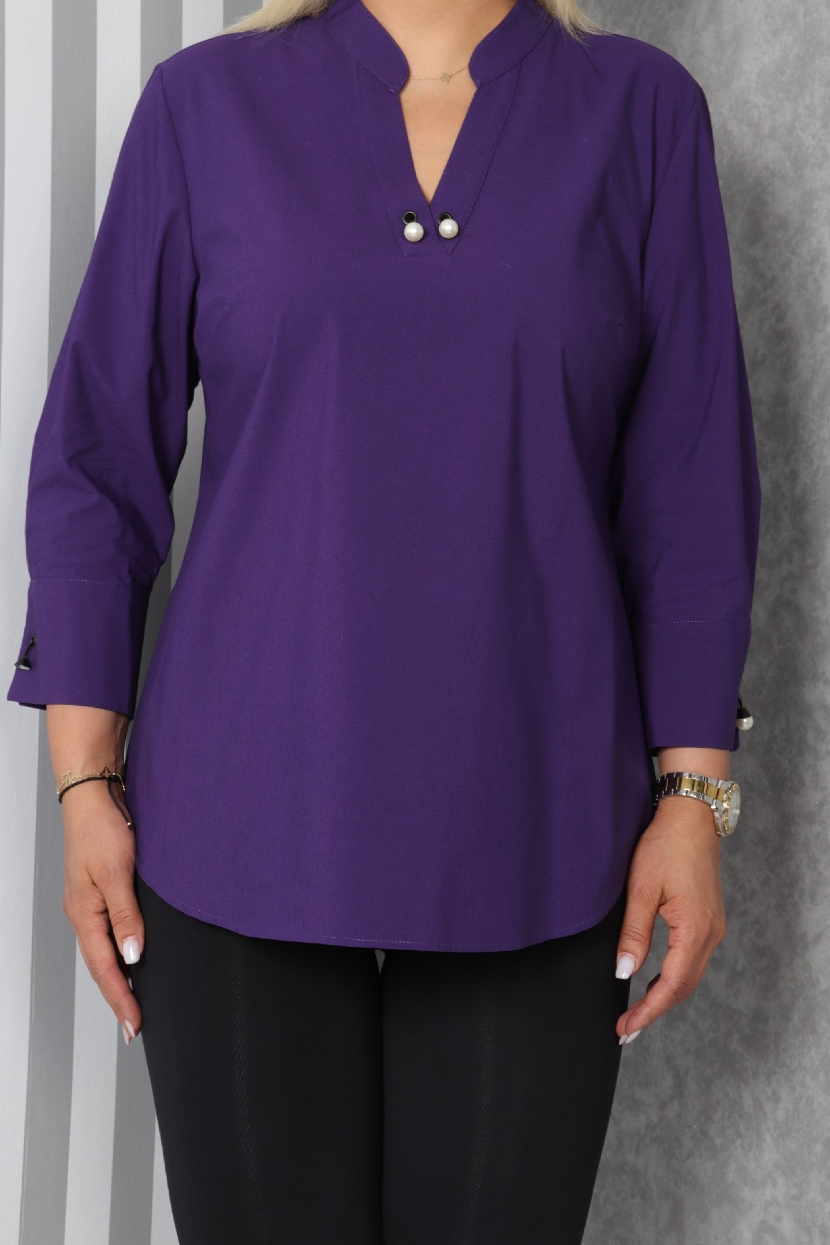 Blouses-Purple