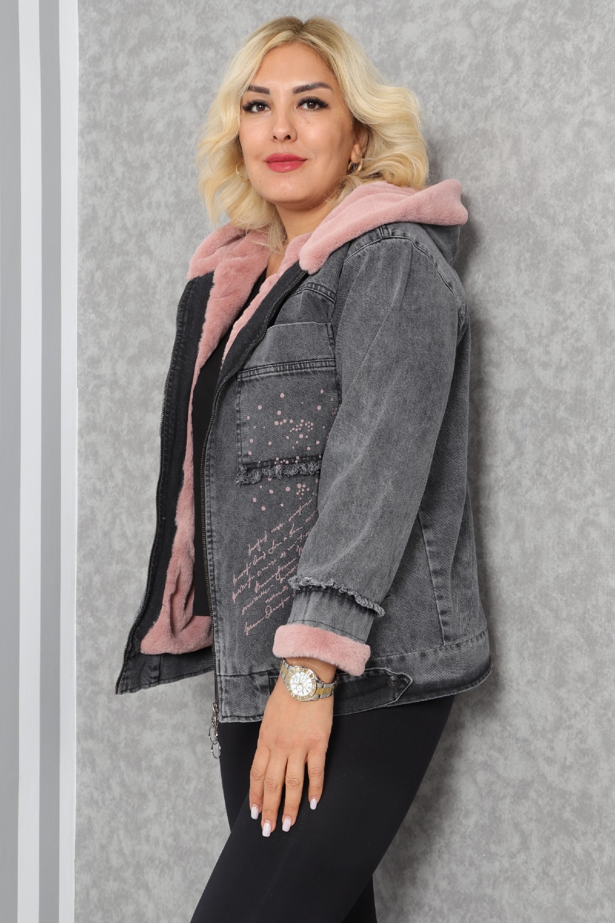 Coats-powder pink