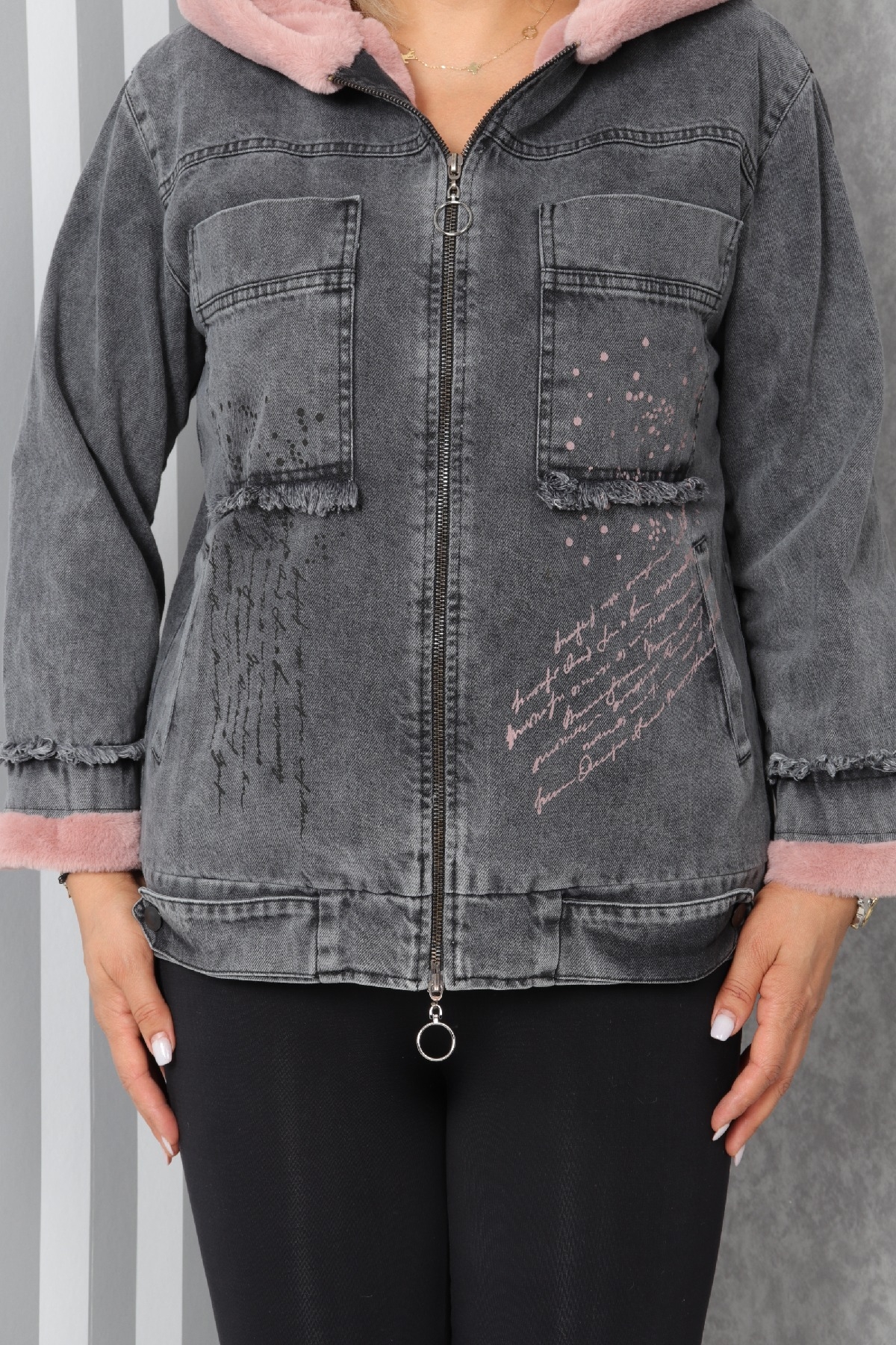 Coats-powder pink