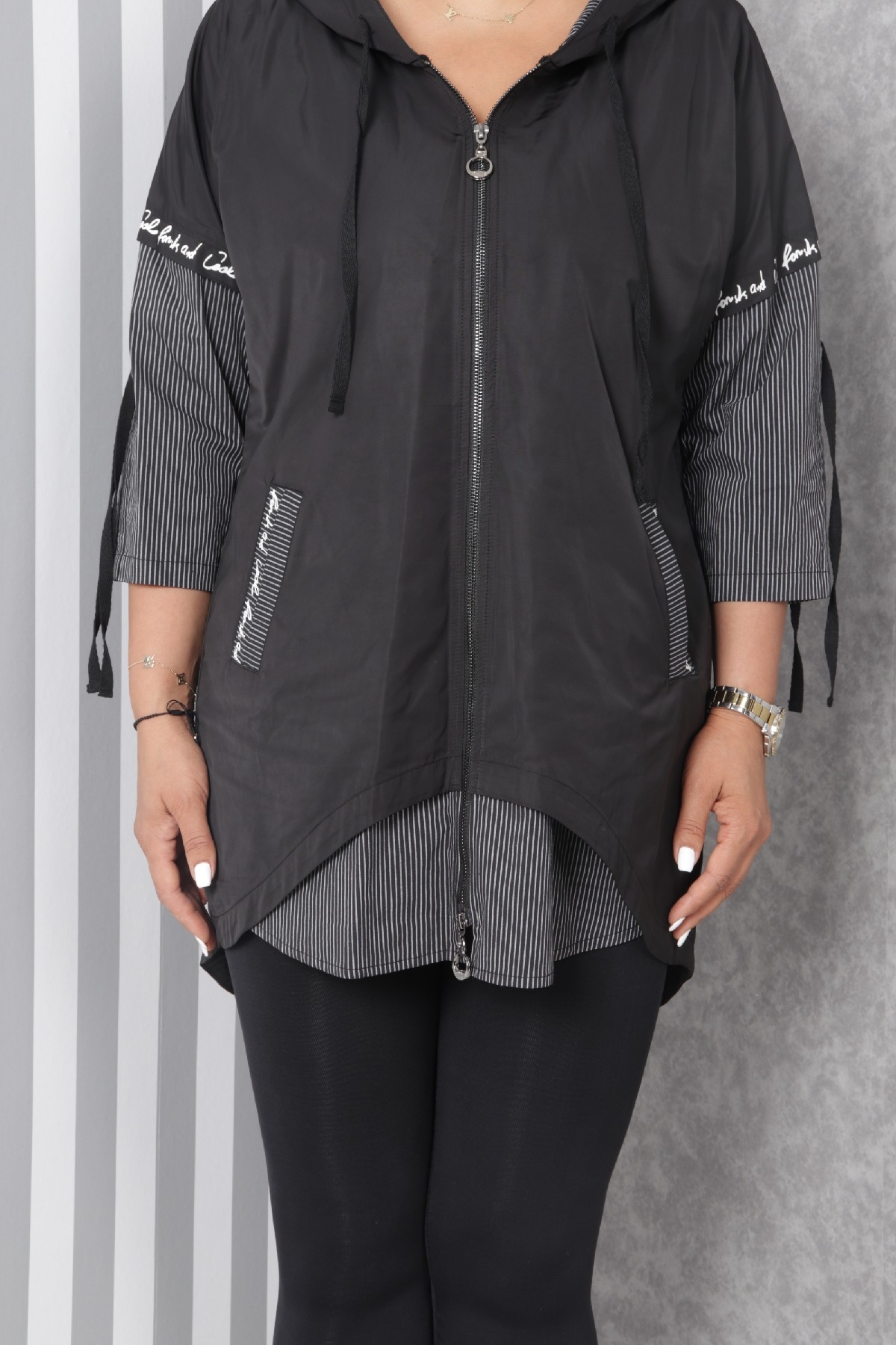 Trench Coats-Black