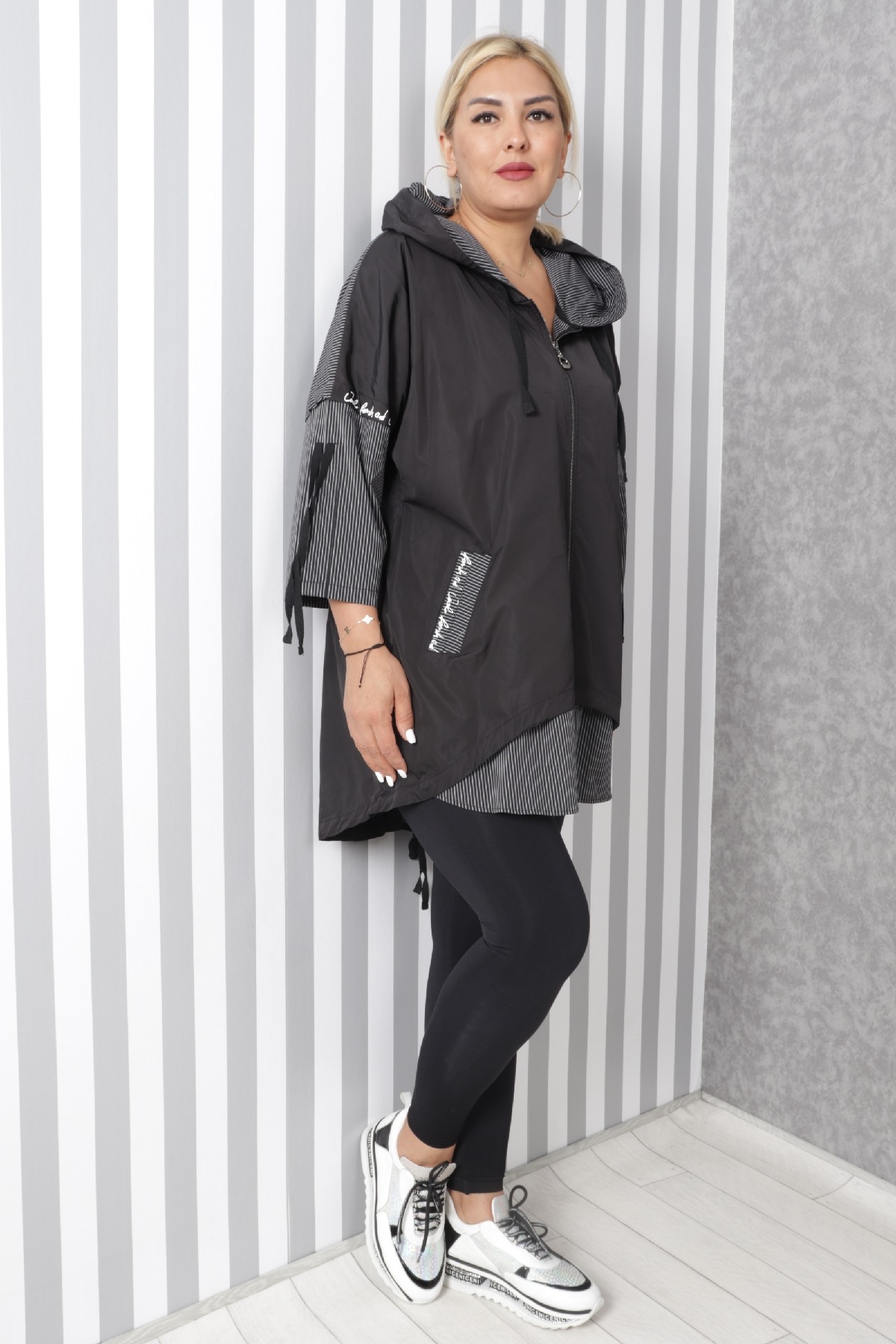 Trench Coats-Black