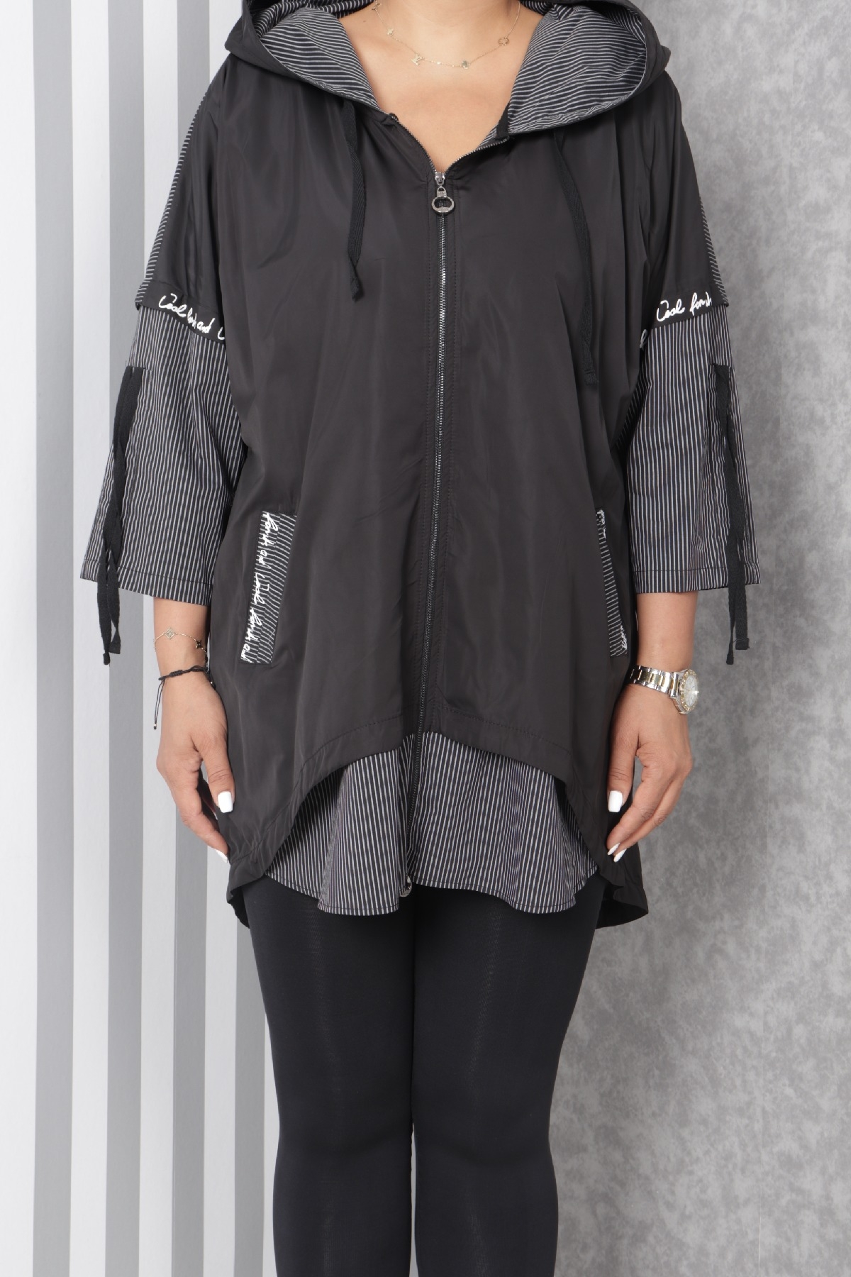 Trench Coats-Black
