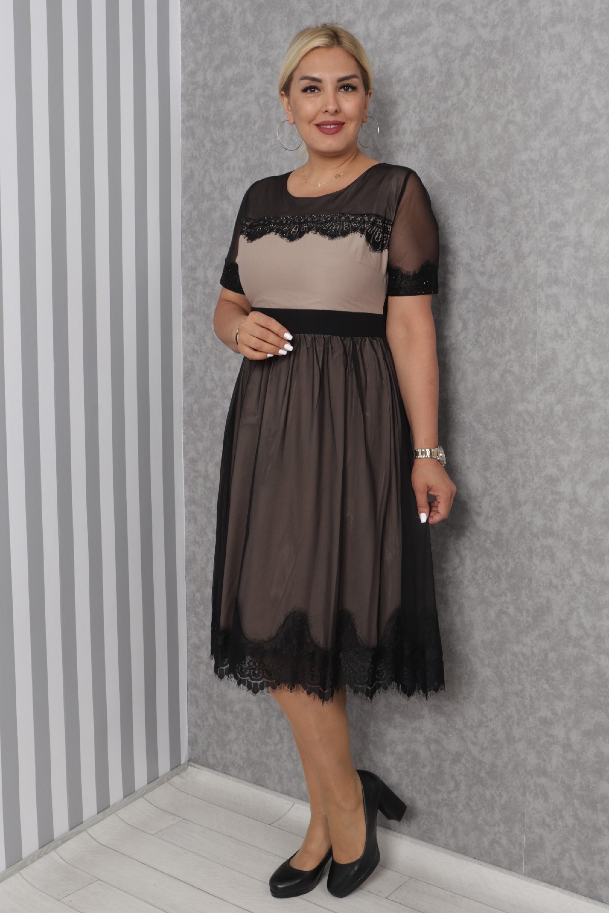 Evening Dress-Mink