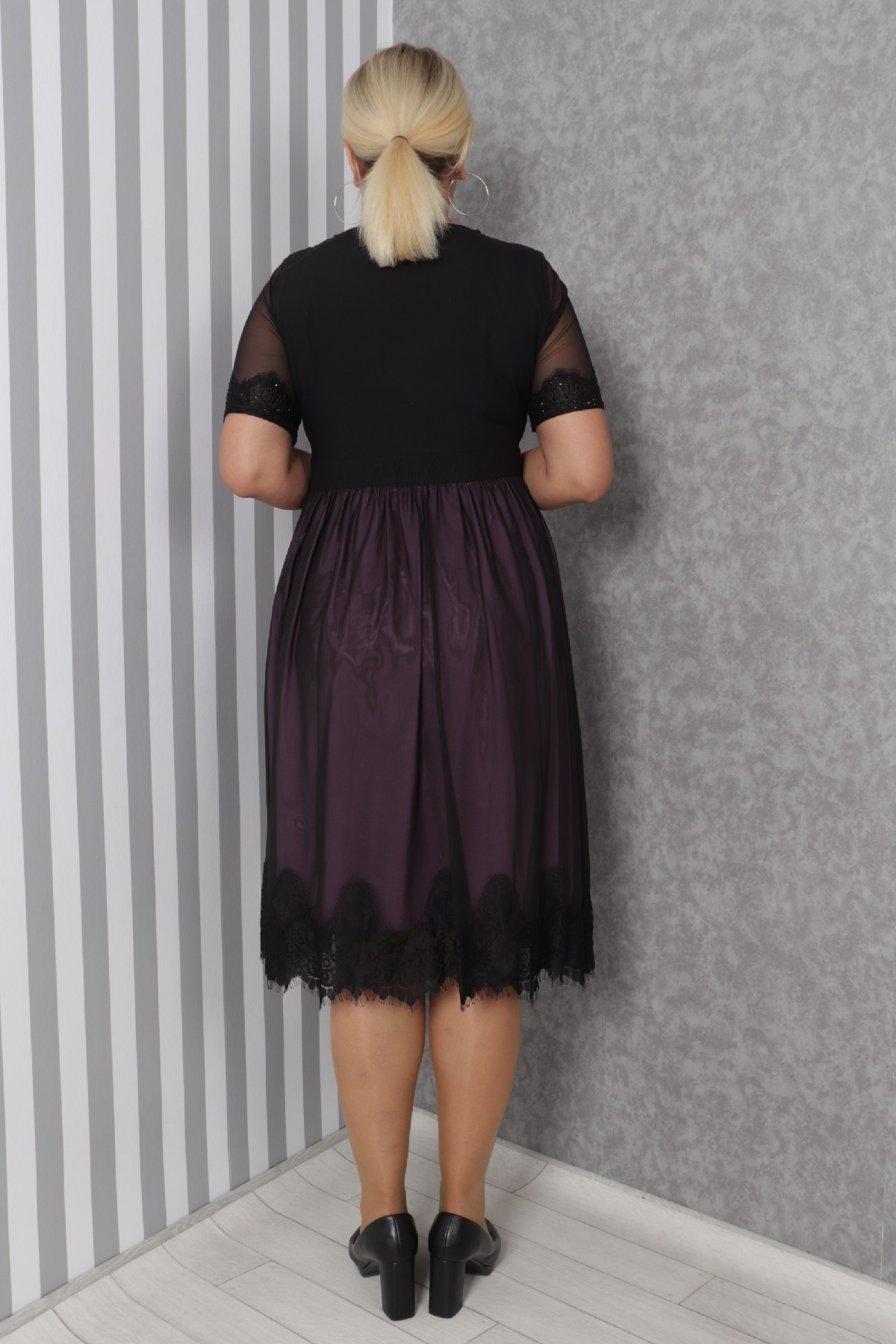 Evening Dress-Purple