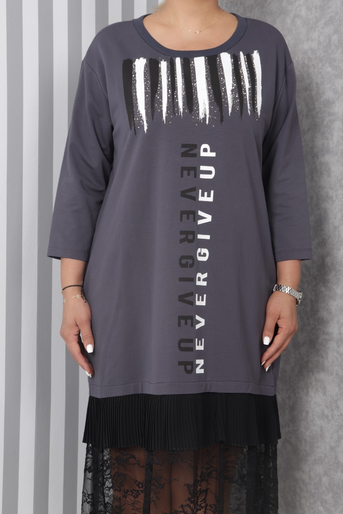 Casual Dresses-Grey