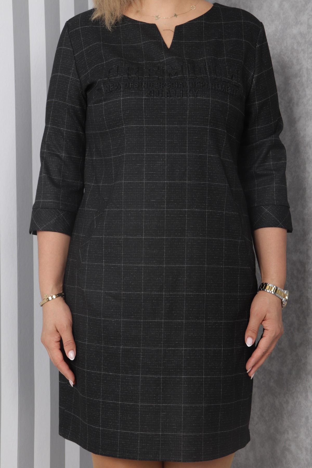 Casual Dresses-Black