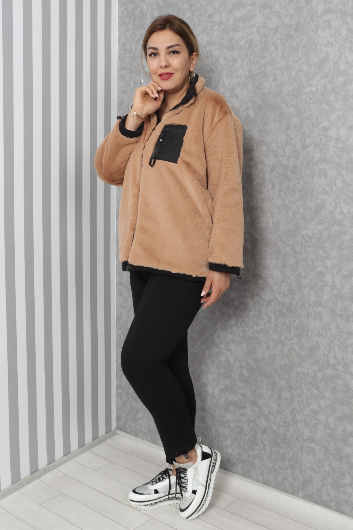 Two-Piece Suit-Mink