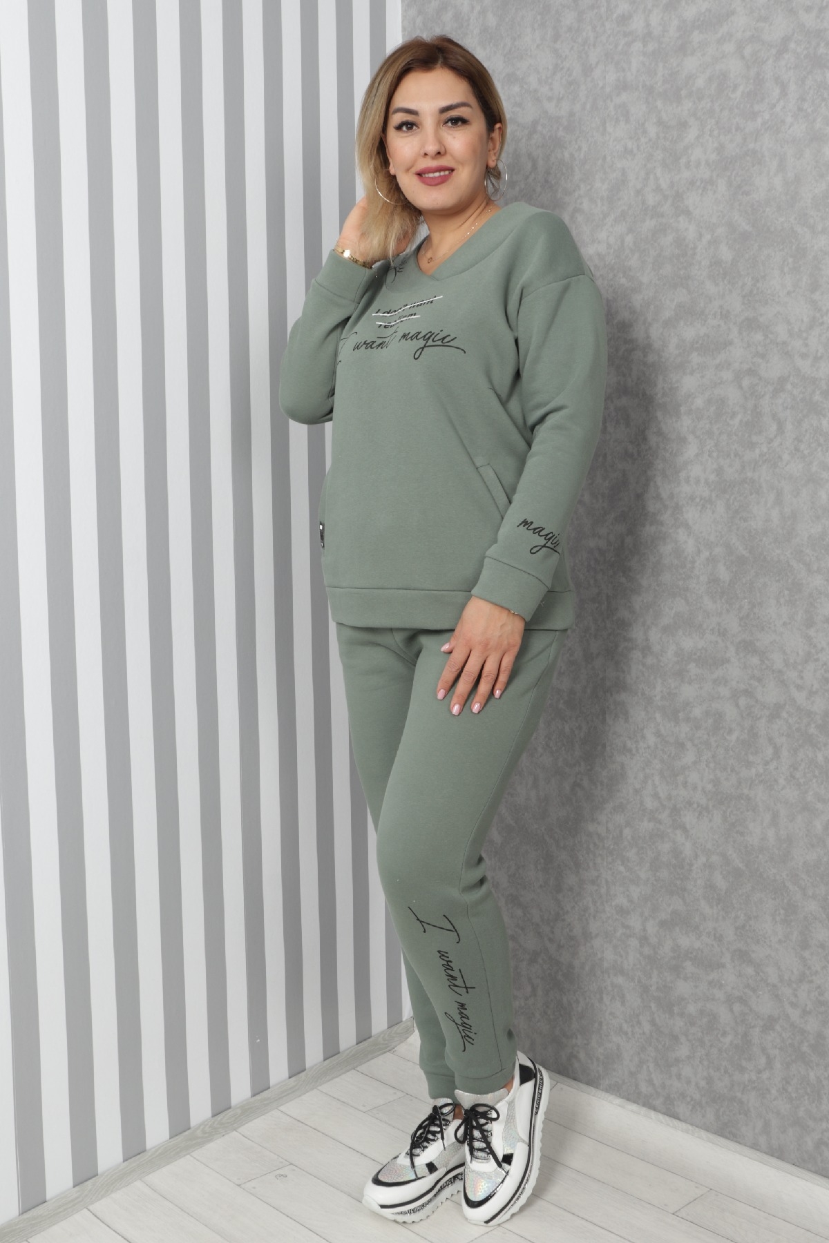 Two-Piece Suit-Petrol Green