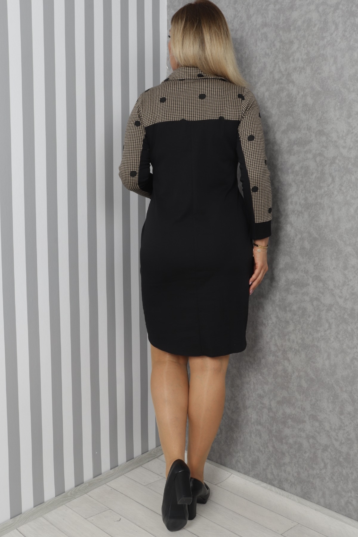 Casual Dresses-Brown
