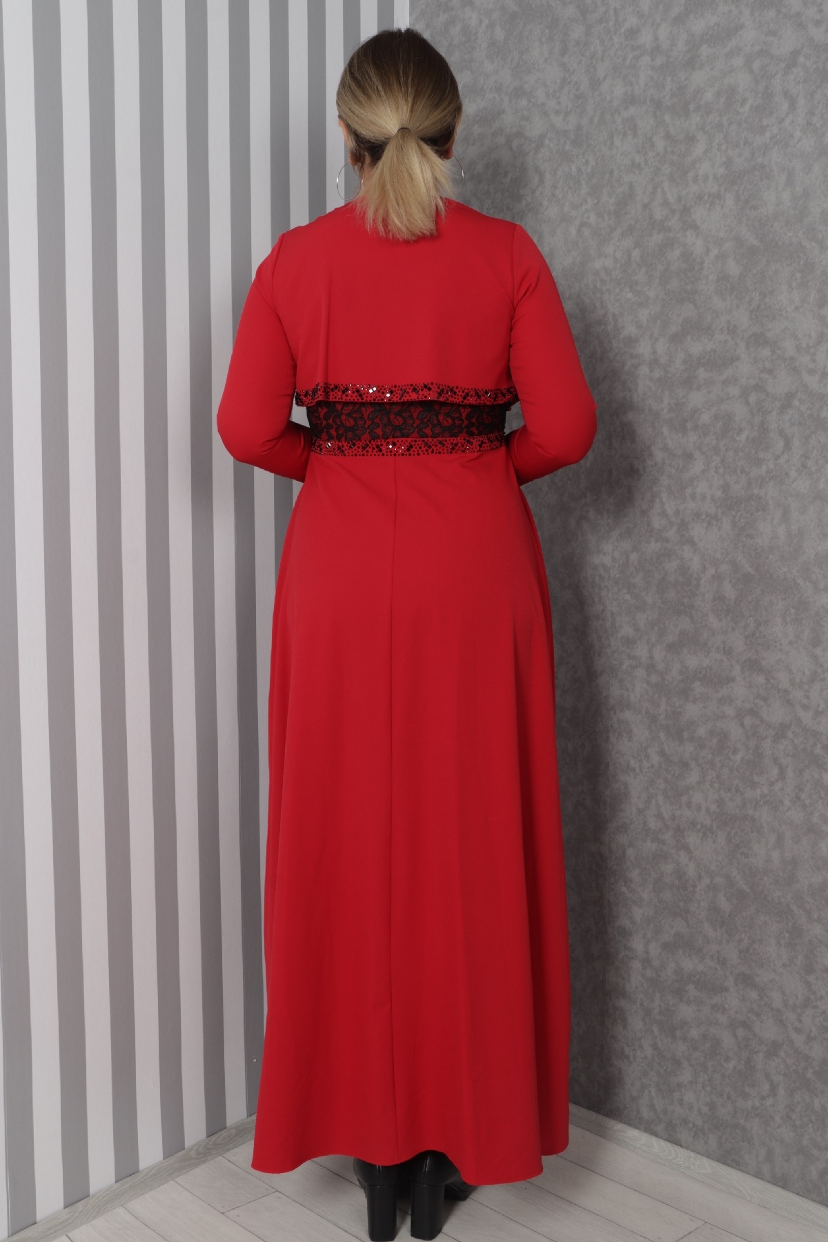Evening Dress-Red