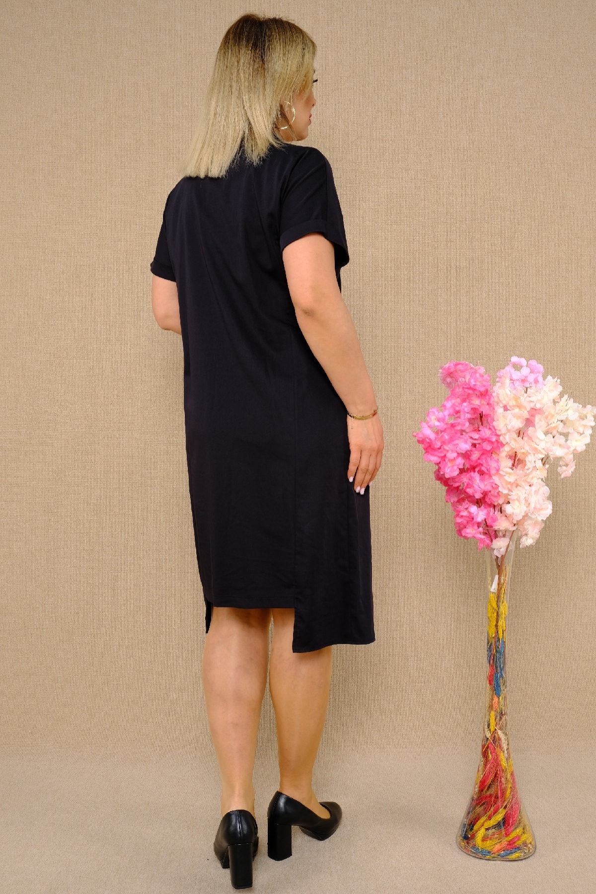 Casual Dresses-Grey