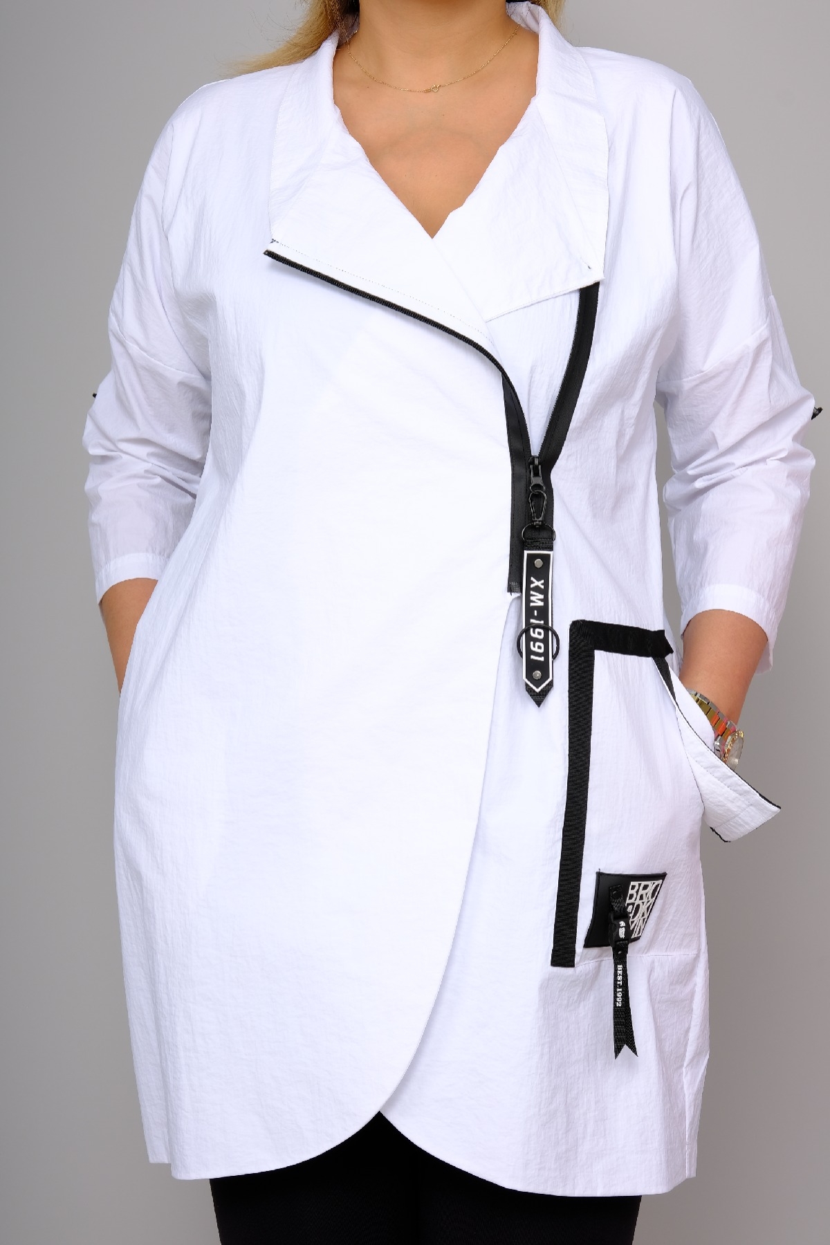 Trench Coats-White