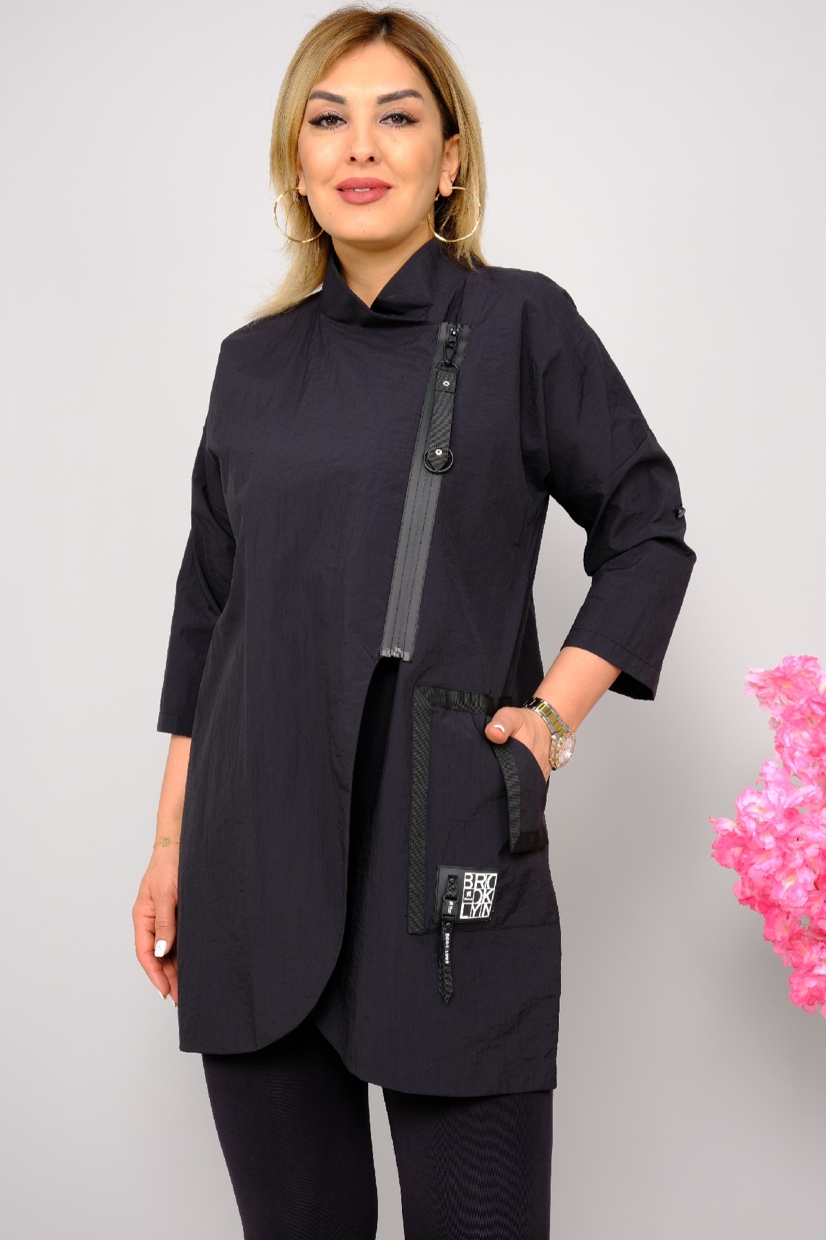 Trench Coats-Black