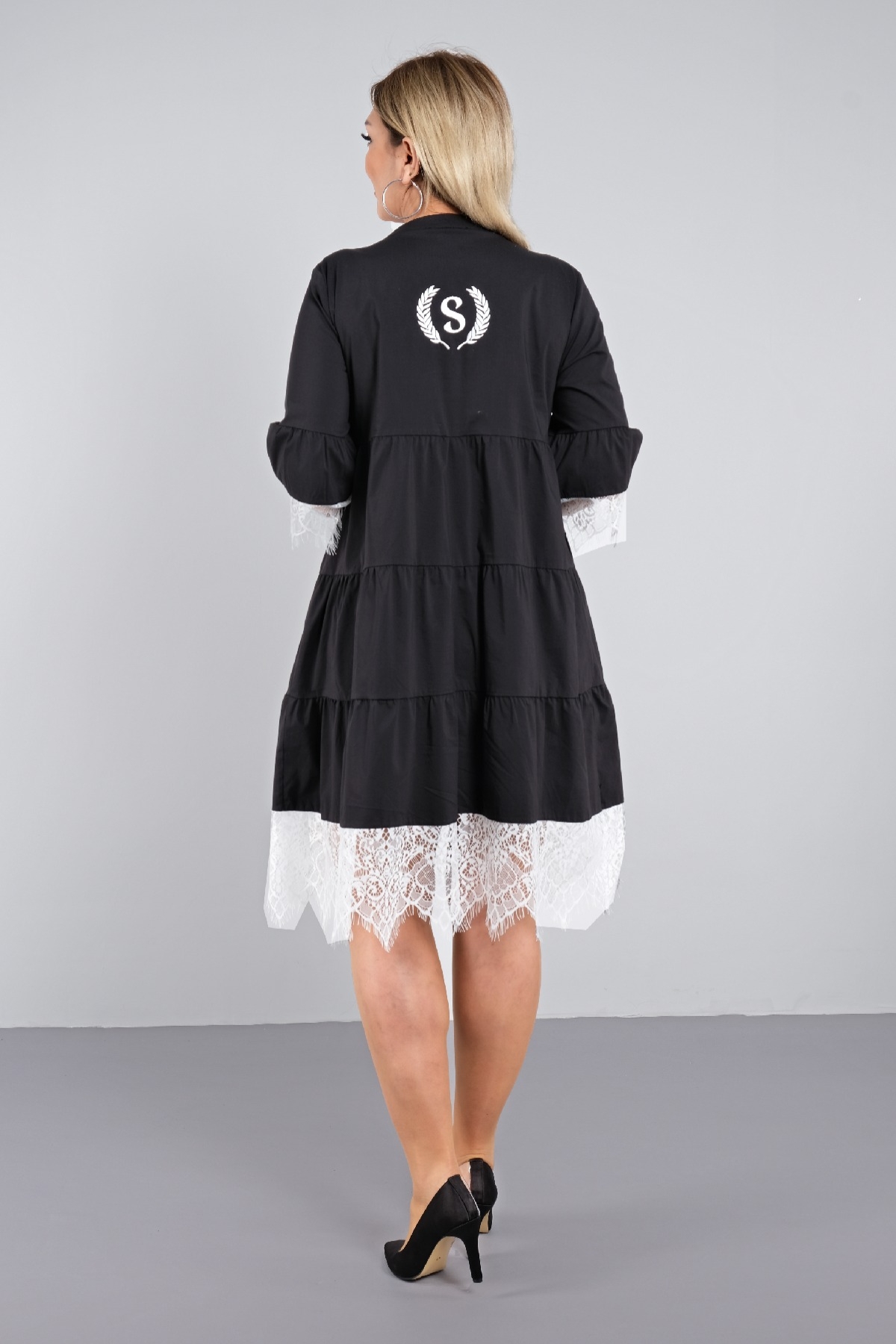 Casual Dresses-Black