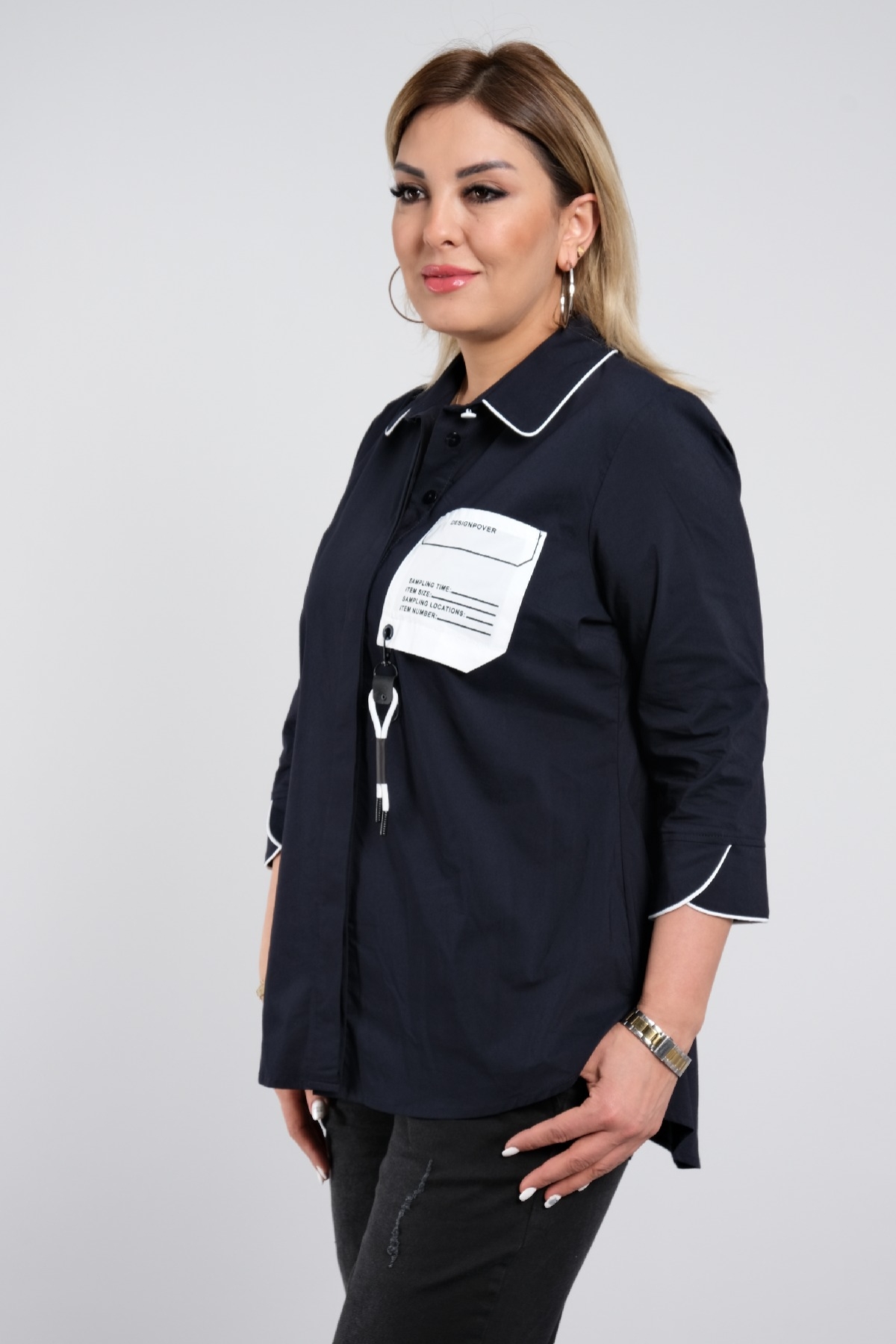 Shirt-Dark Blue