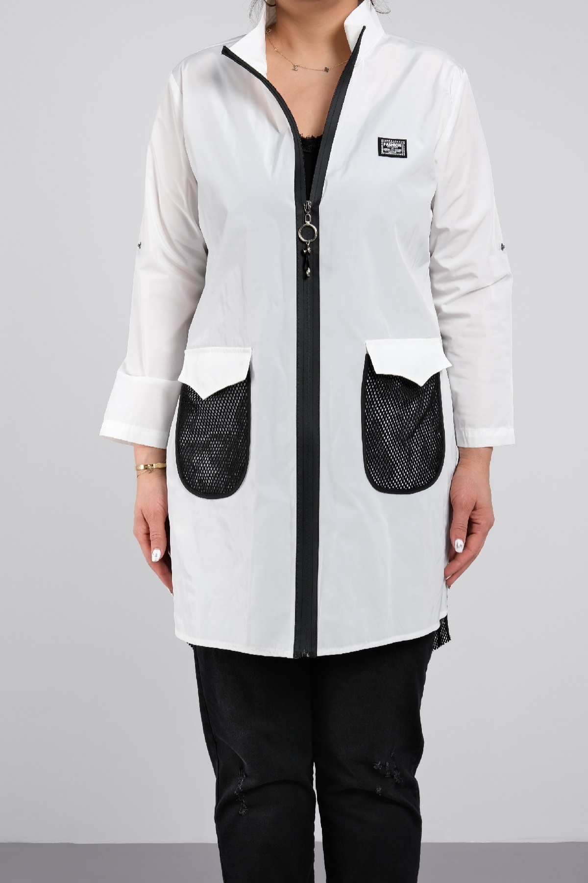 Trench Coats-White