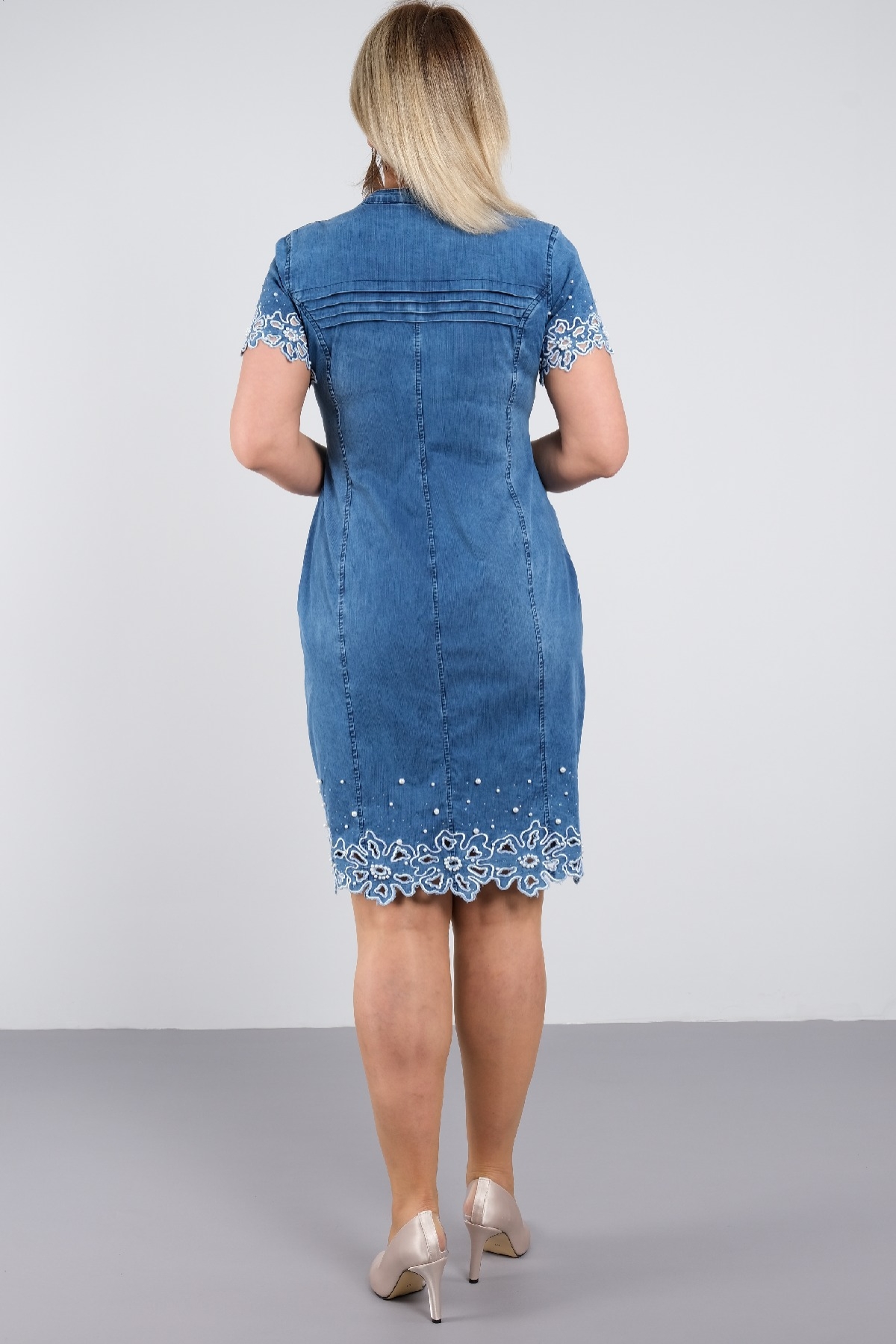 Casual Dresses-Blue