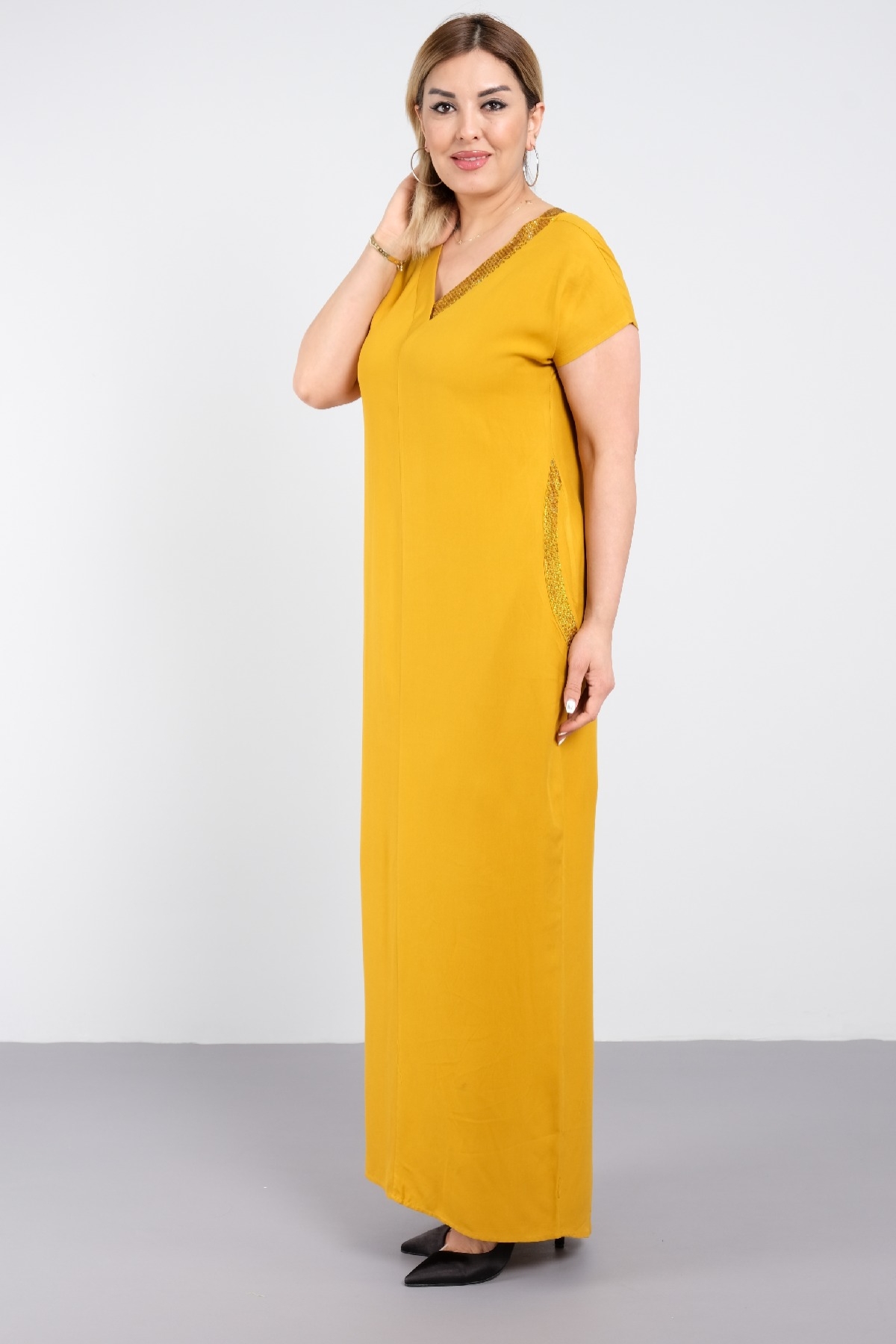 Casual Dresses-Indigo
