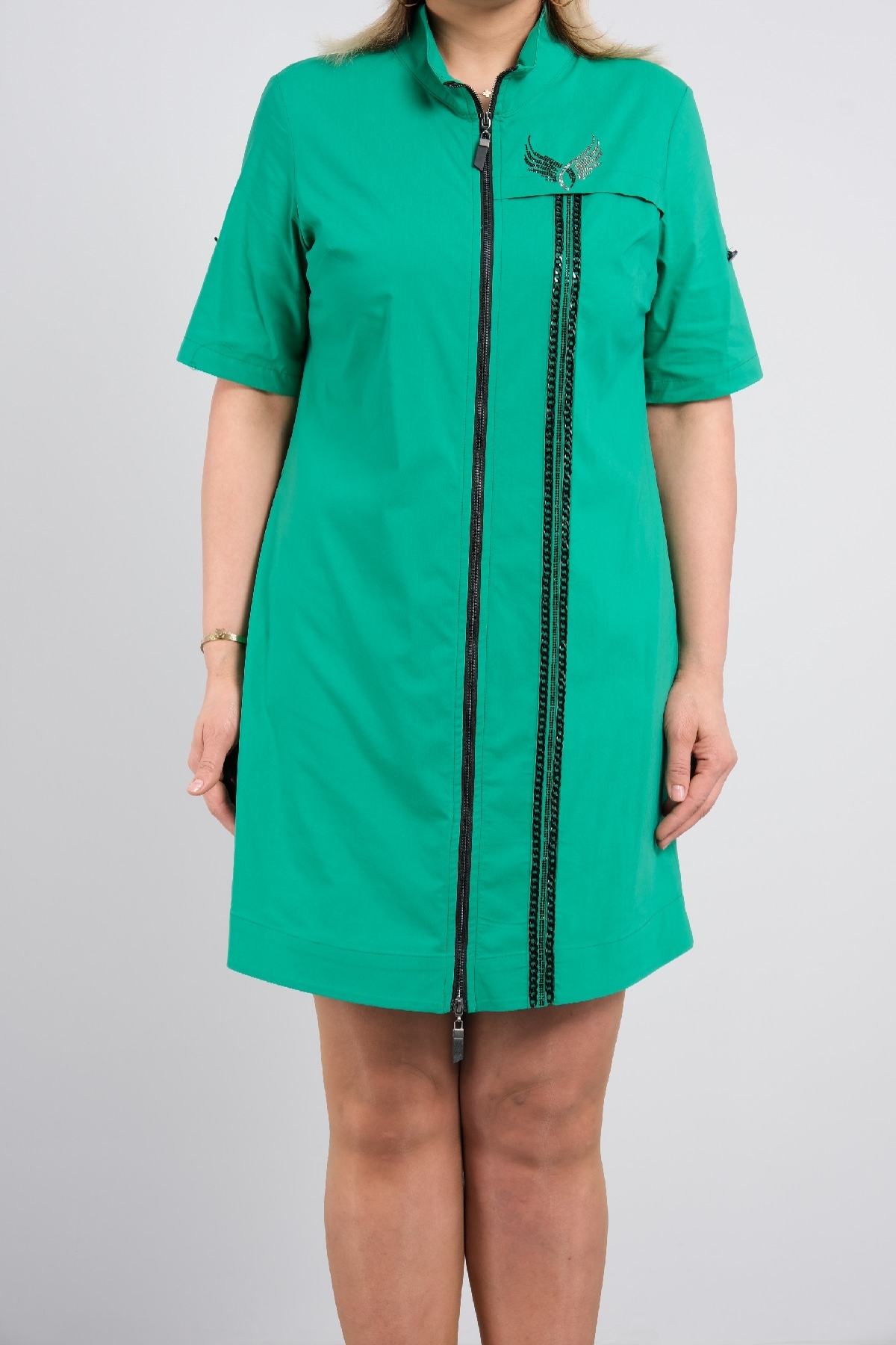 Casual Dresses-Green