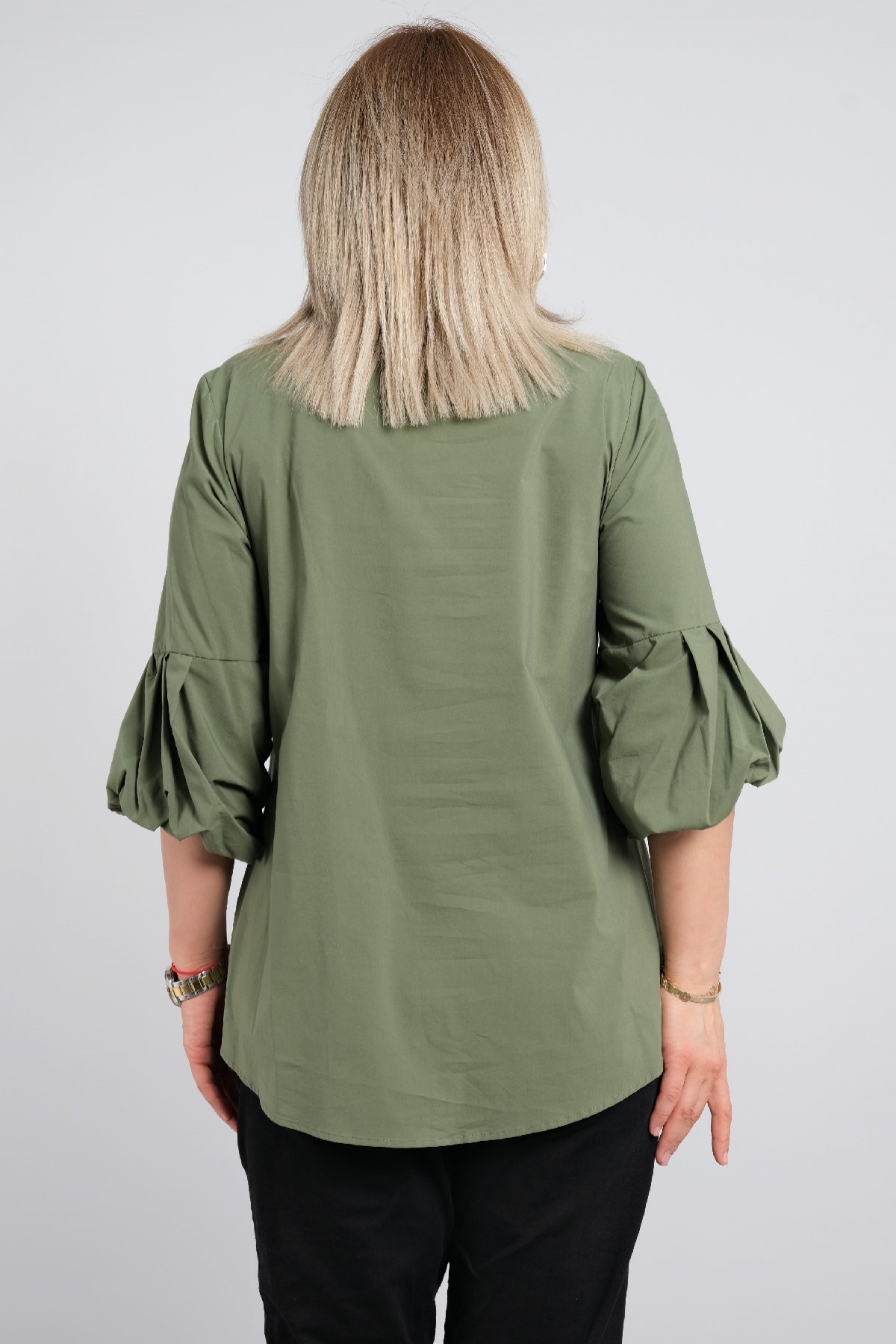 Blouses-Khaki