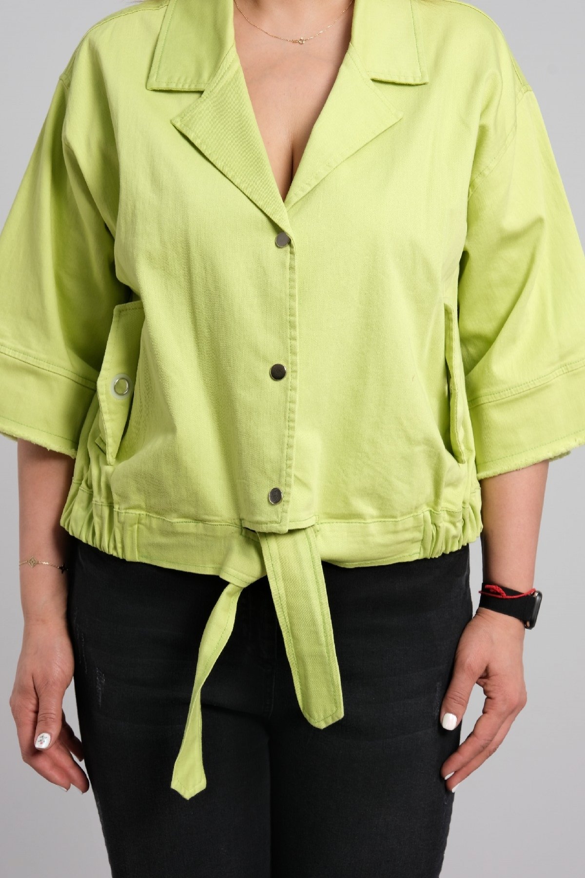 Coats-Neon Green