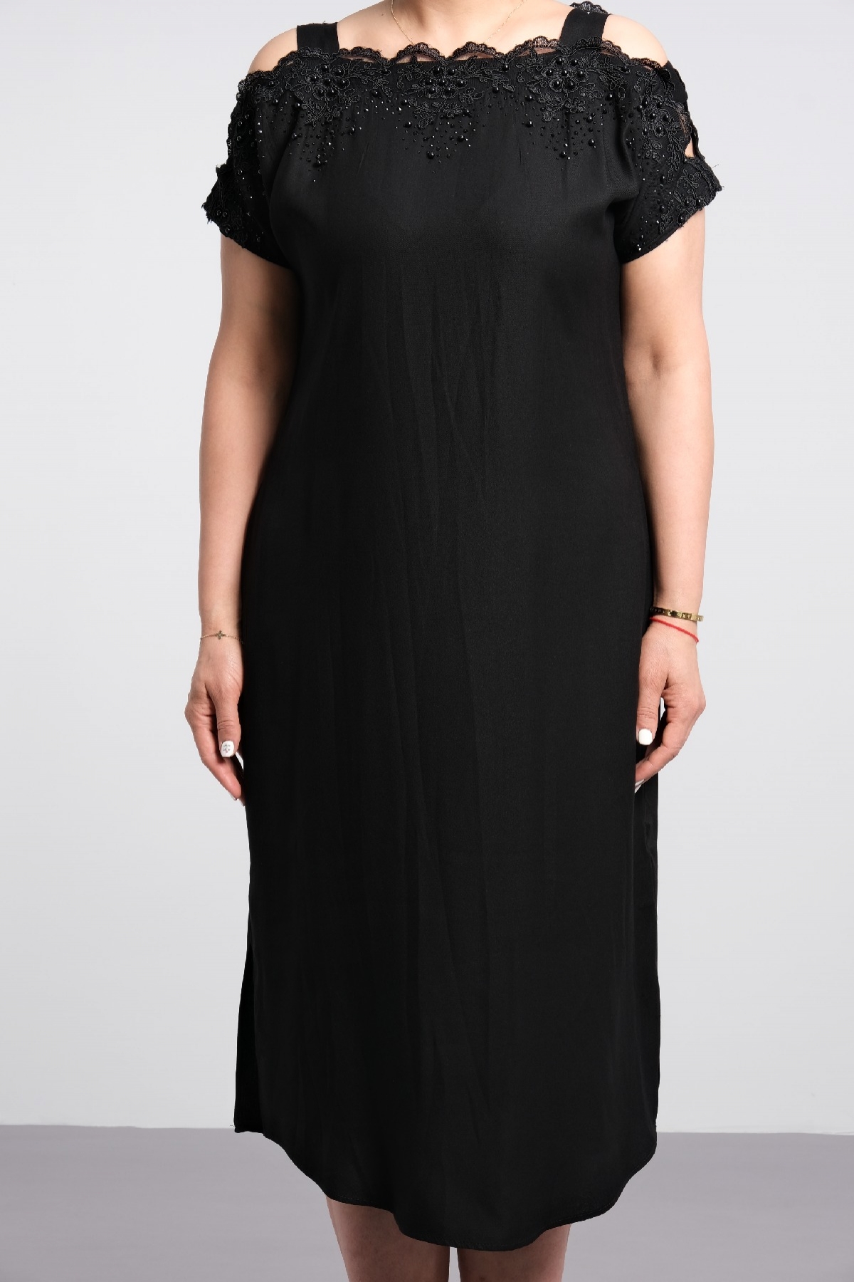 Casual Dresses-Black