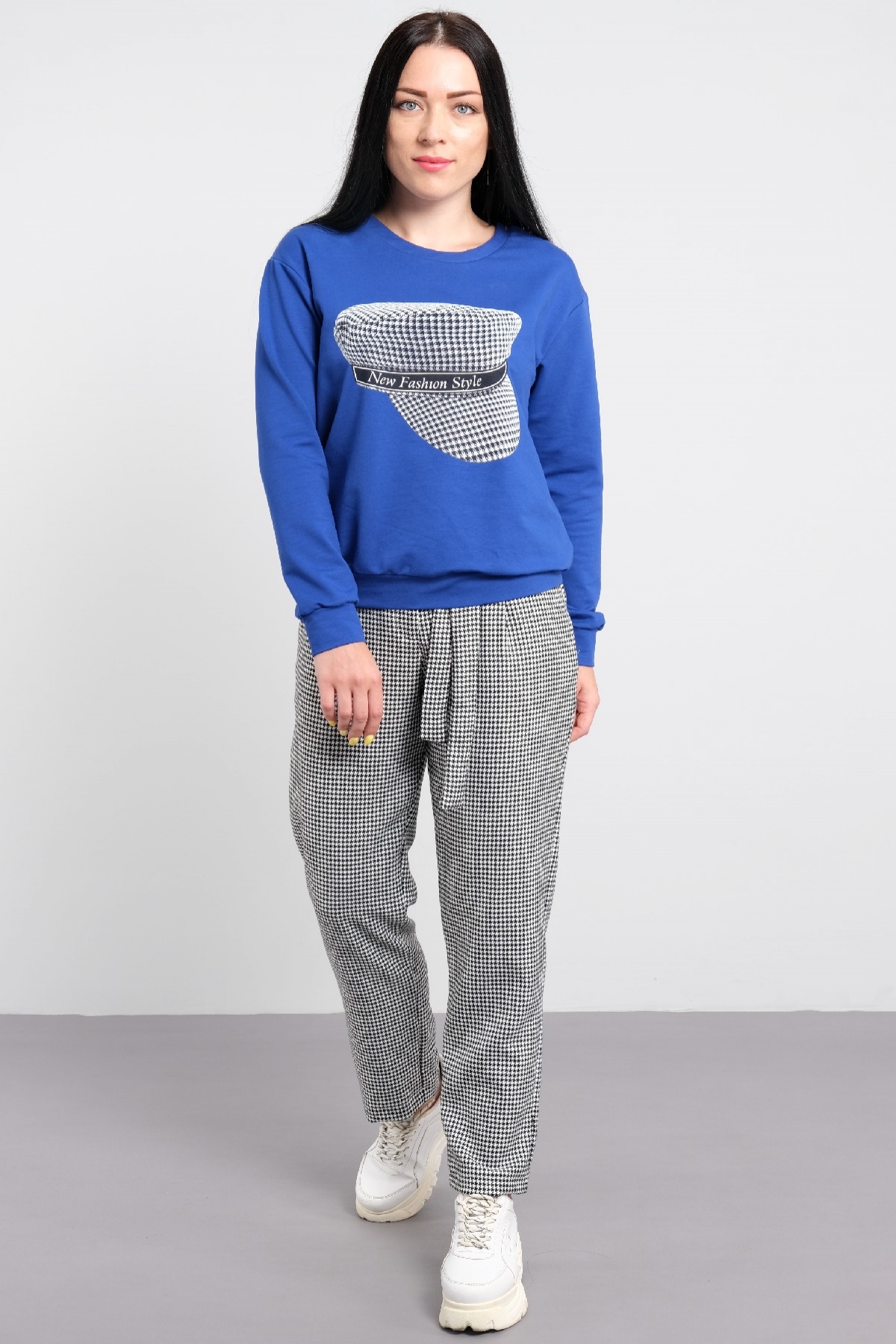 Two-Piece Suit-Bright Blue