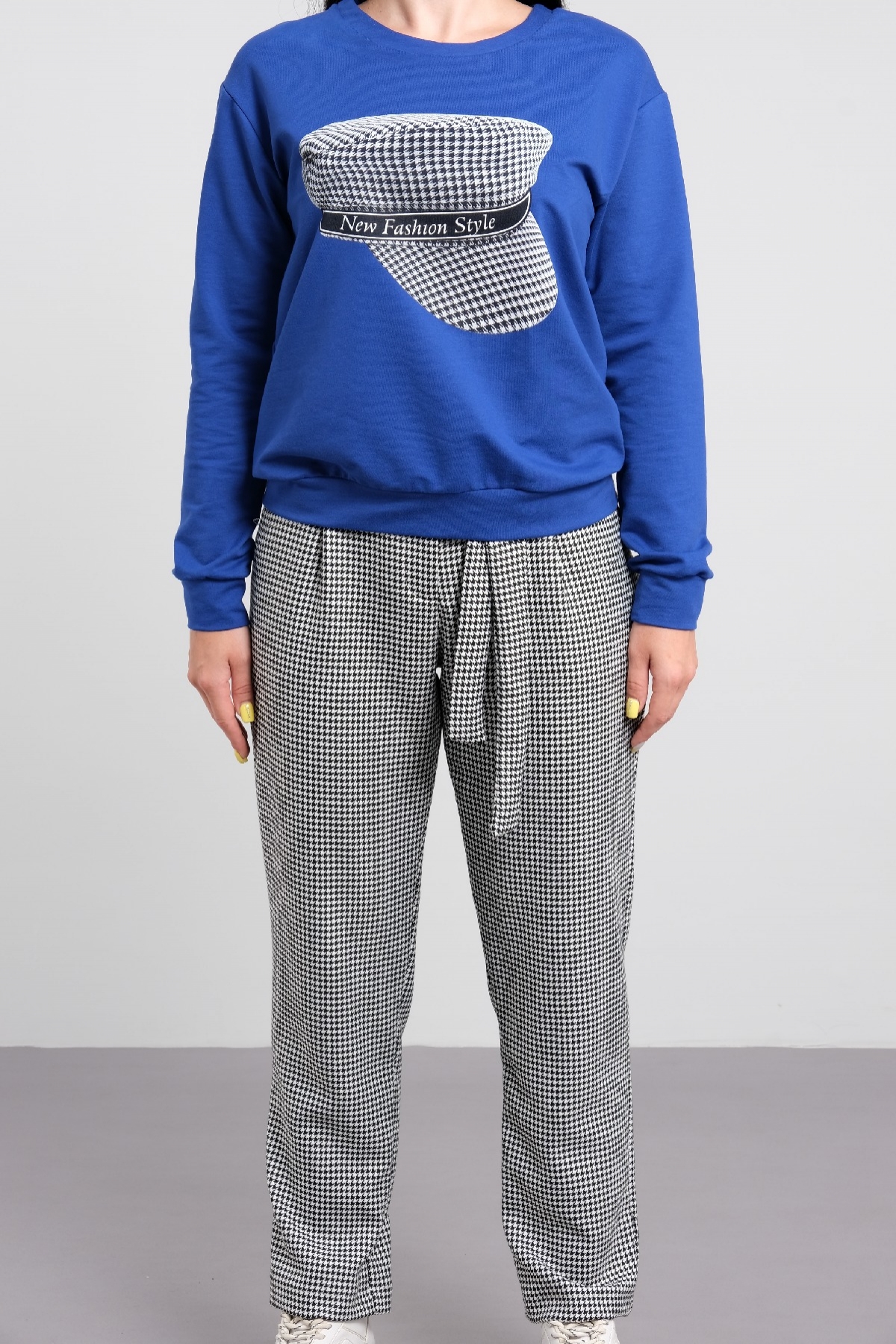 Two-Piece Suit-Bright Blue