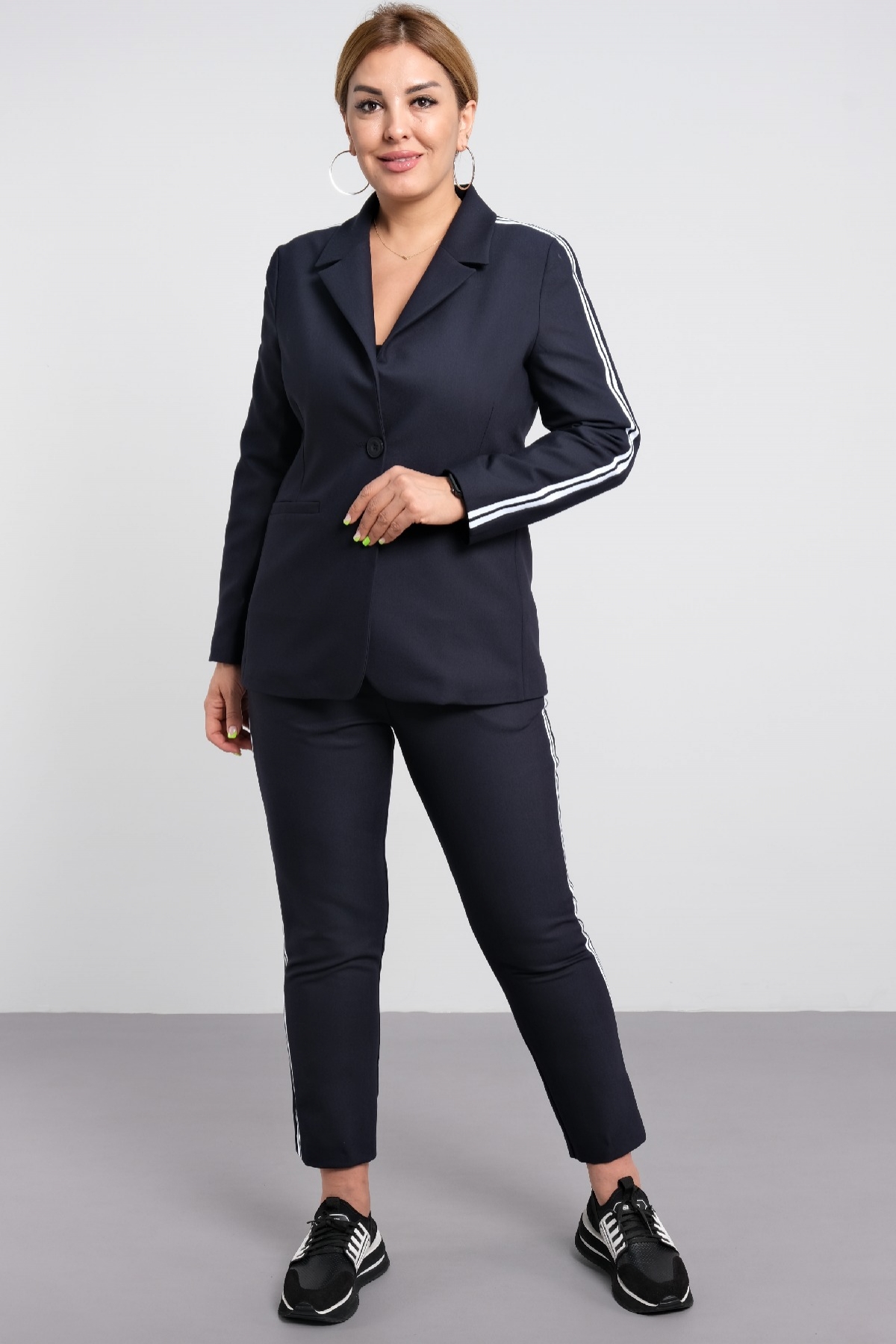 Two-Piece Suit-Dark Blue