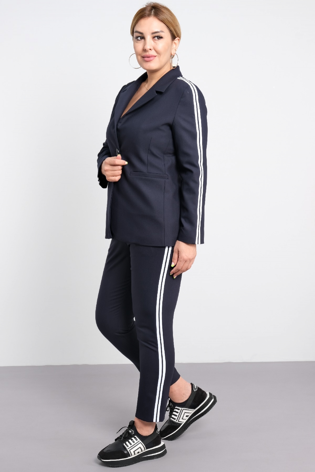 Two-Piece Suit-Dark Blue