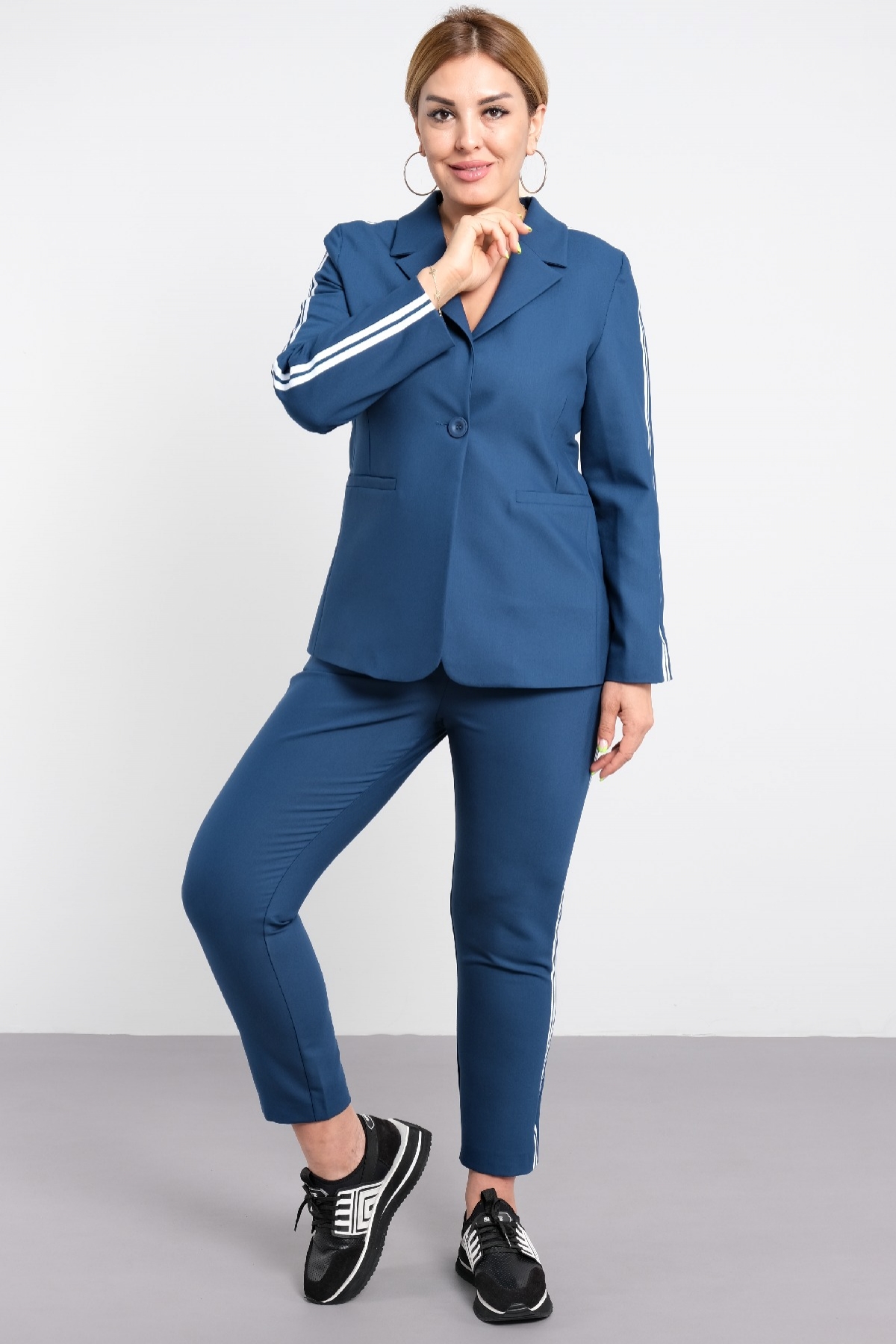 Two-Piece Suit-Blue