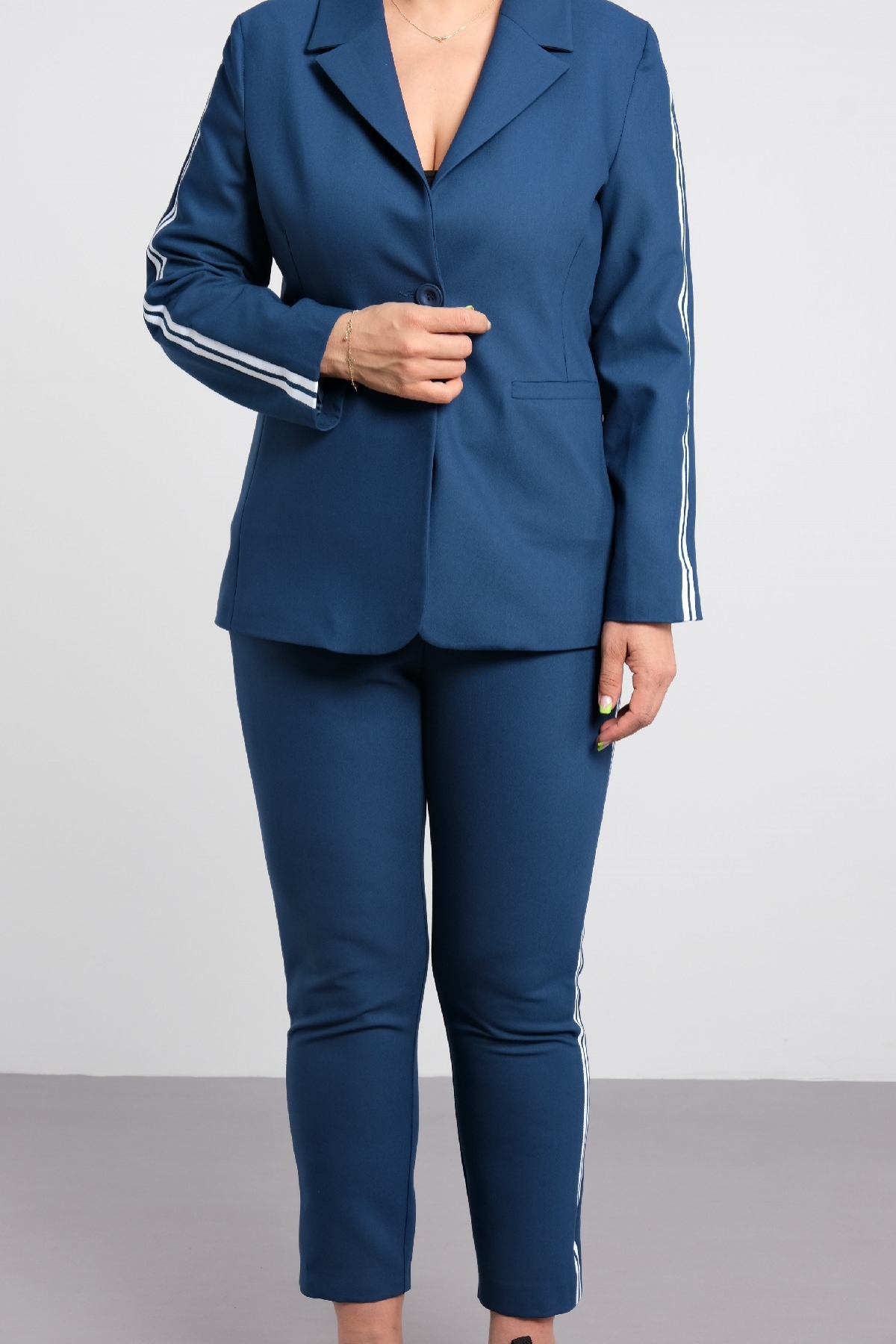 Two-Piece Suit-Blue