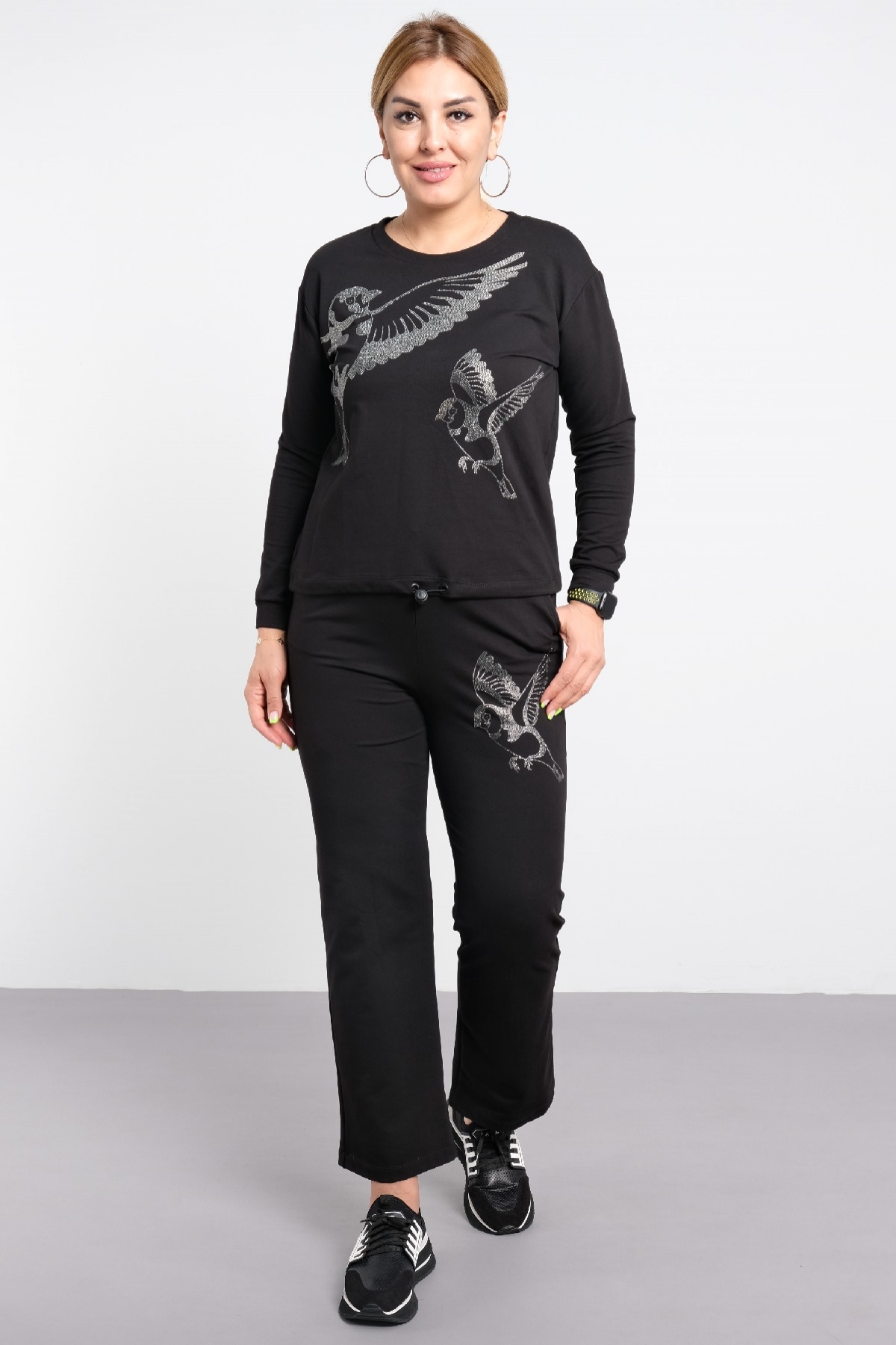 Two-Piece Suit-Black