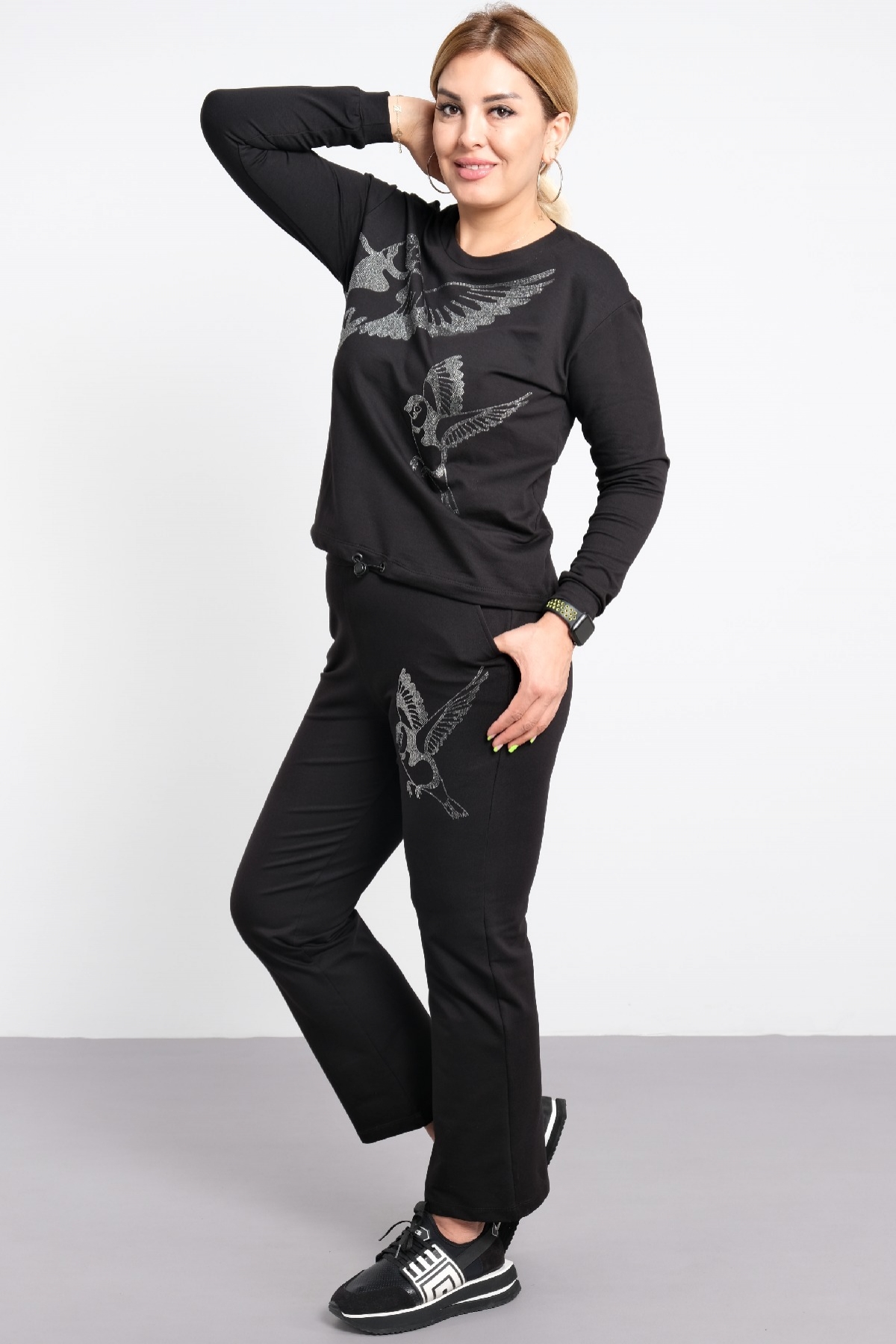 Two-Piece Suit-Black