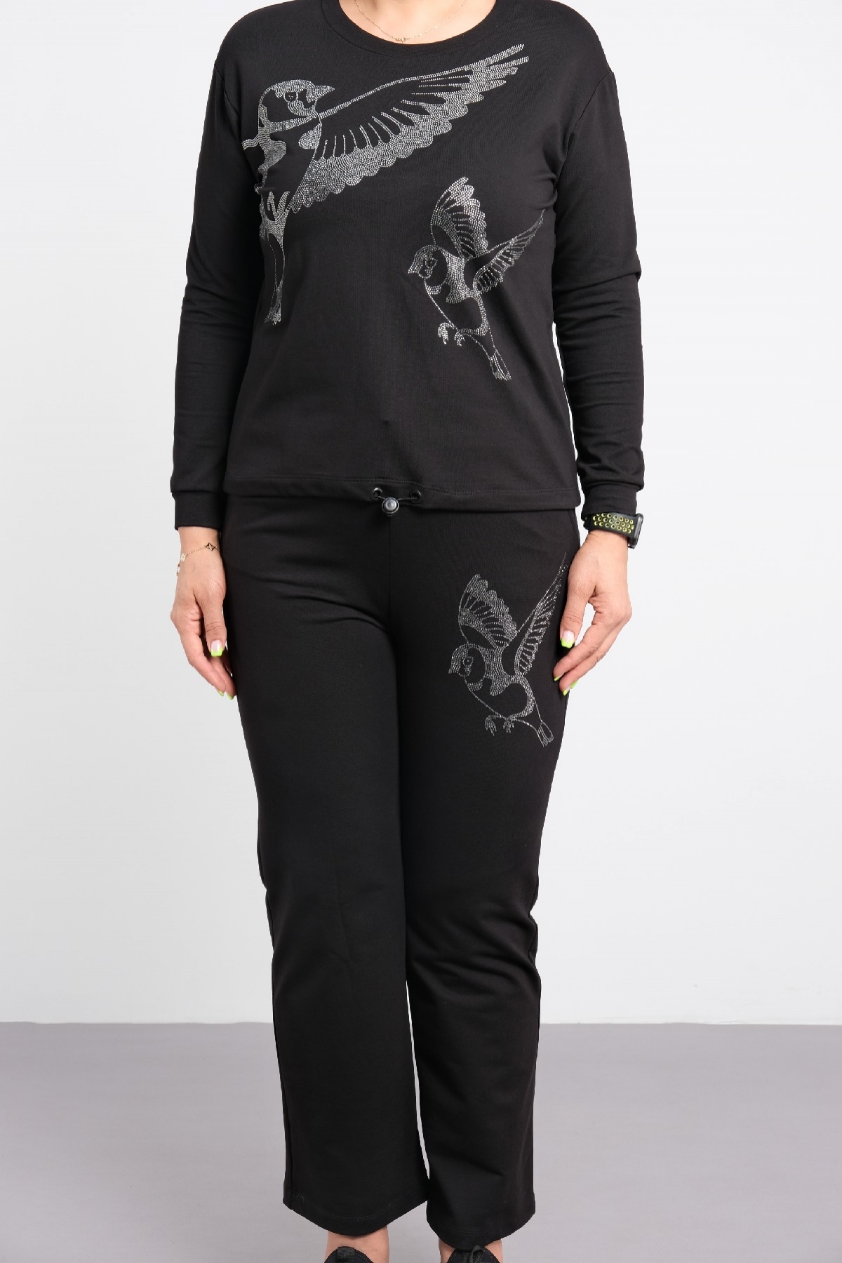 Two-Piece Suit-Black
