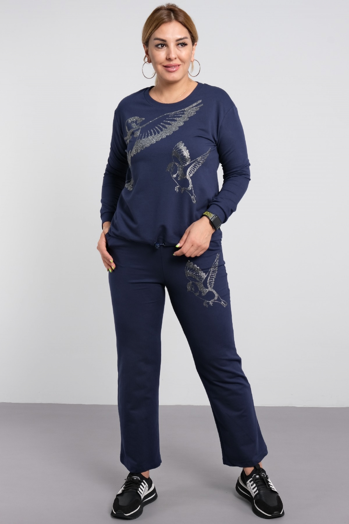 Two-Piece Suit-Dark Blue