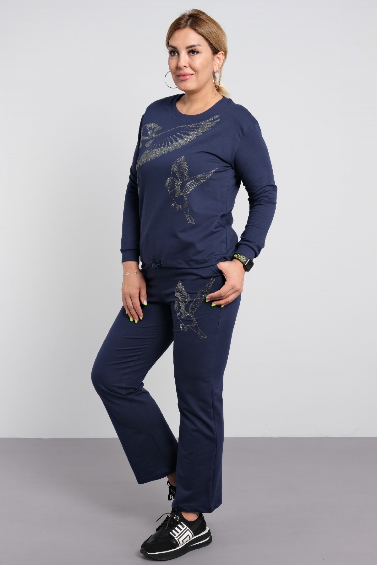 Two-Piece Suit-Dark Blue