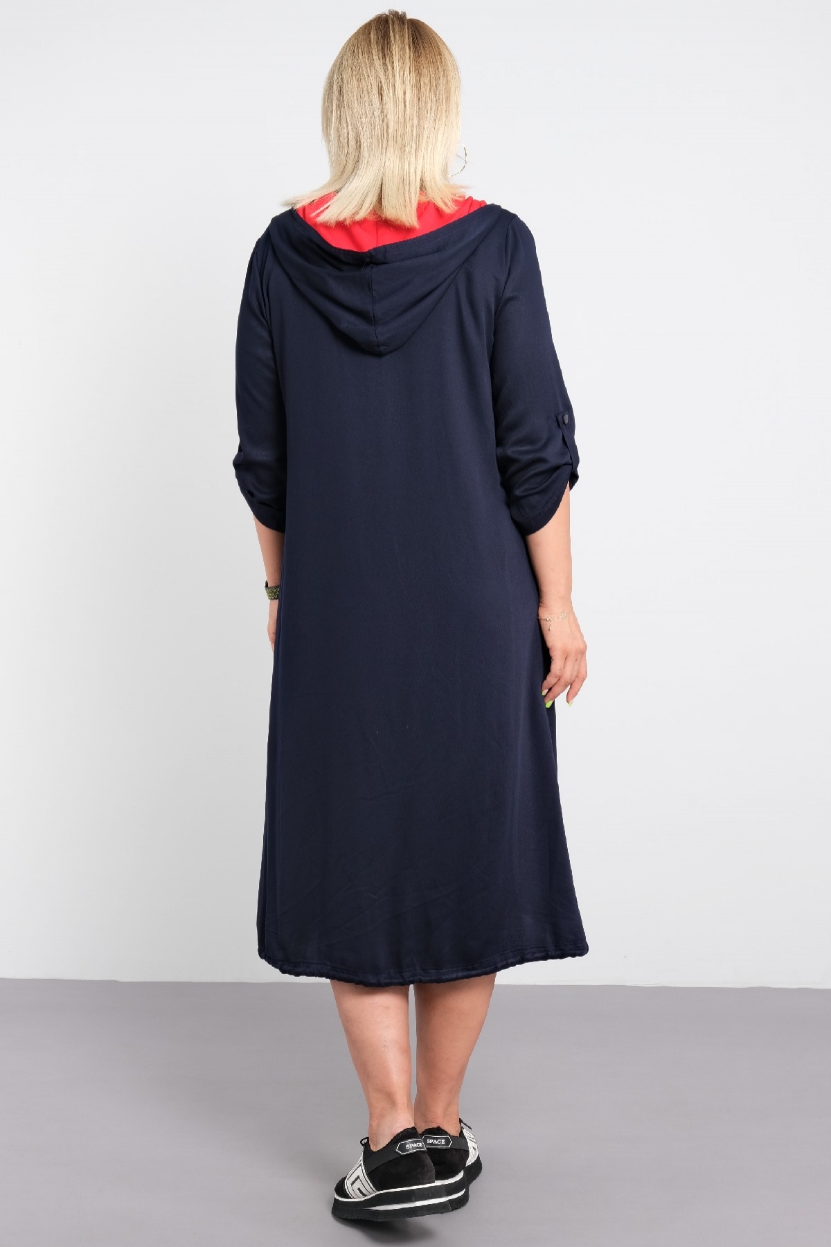 Casual Dresses-Dark Blue