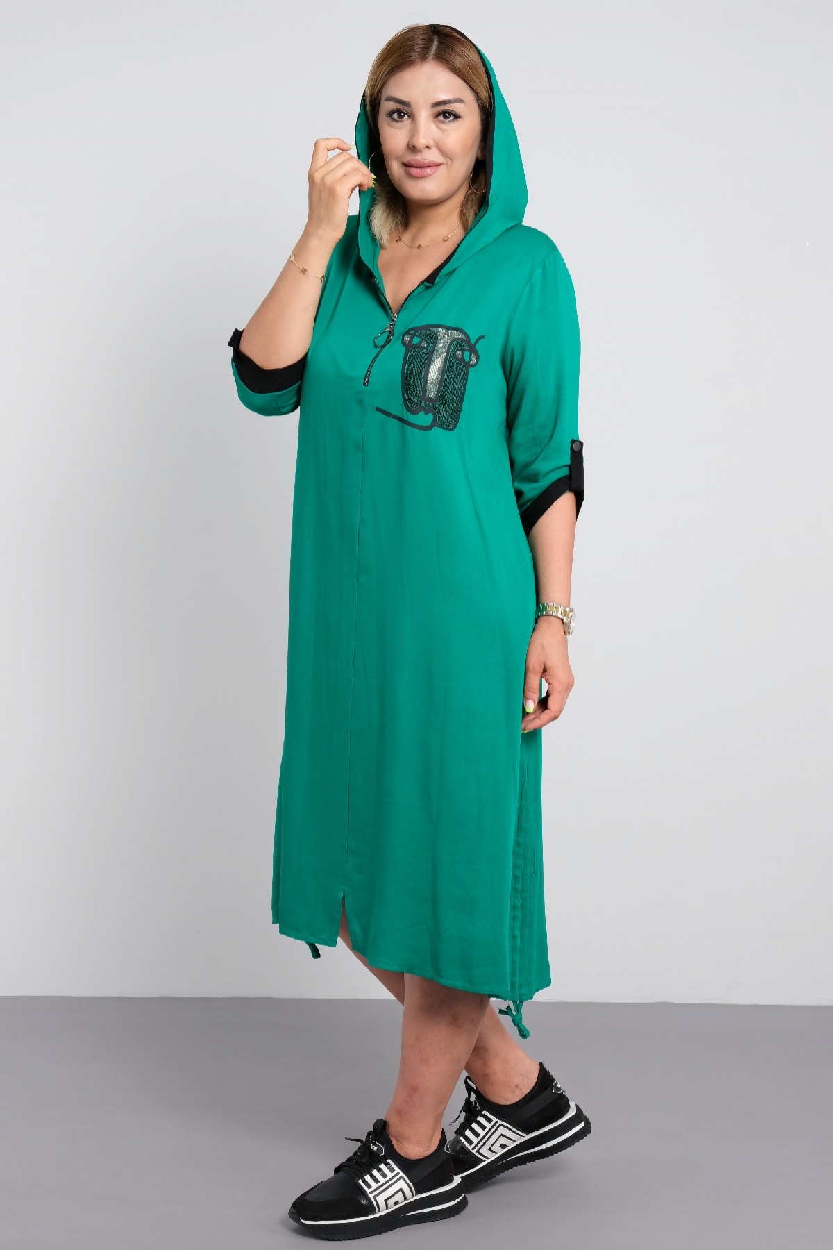 Casual Dresses-Green