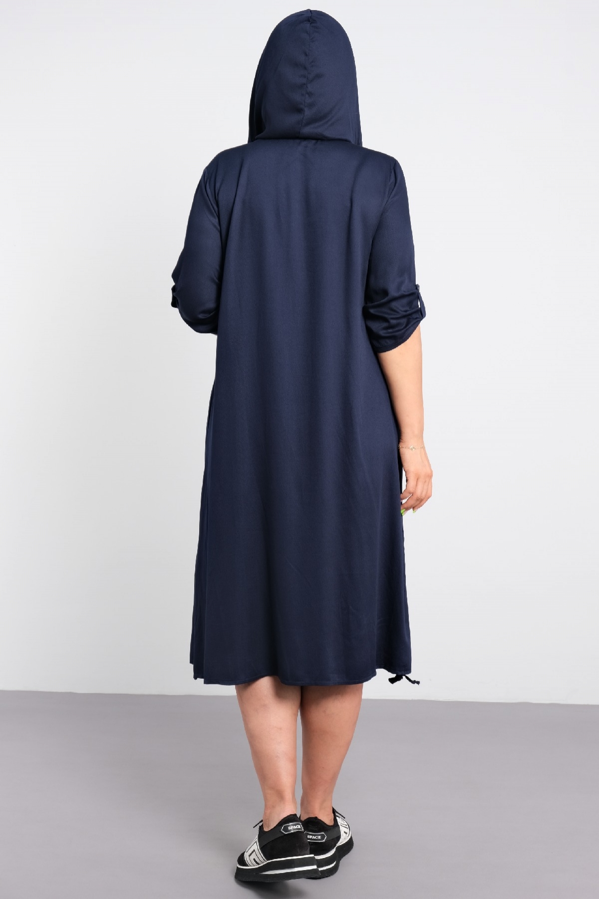 Casual Dresses-Dark Blue