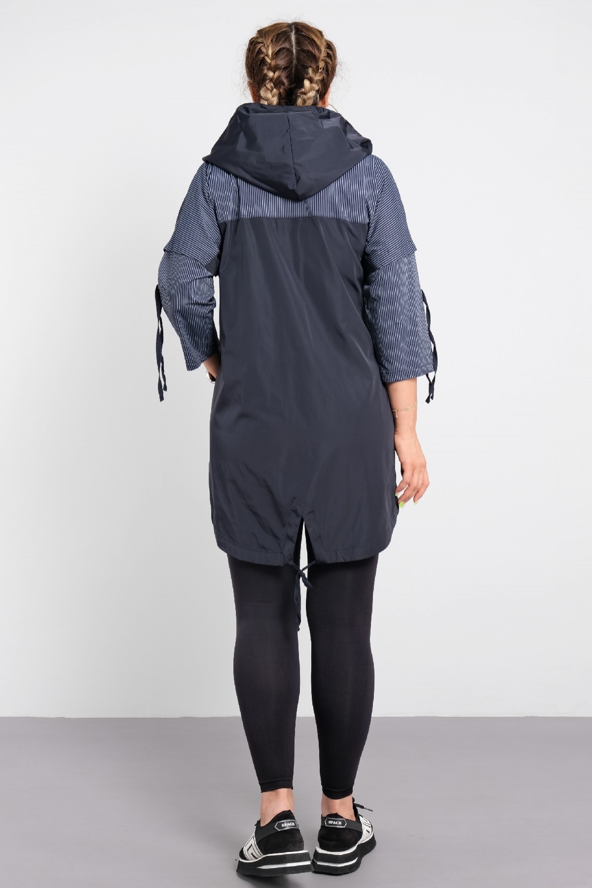 Trench Coats-Dark Blue