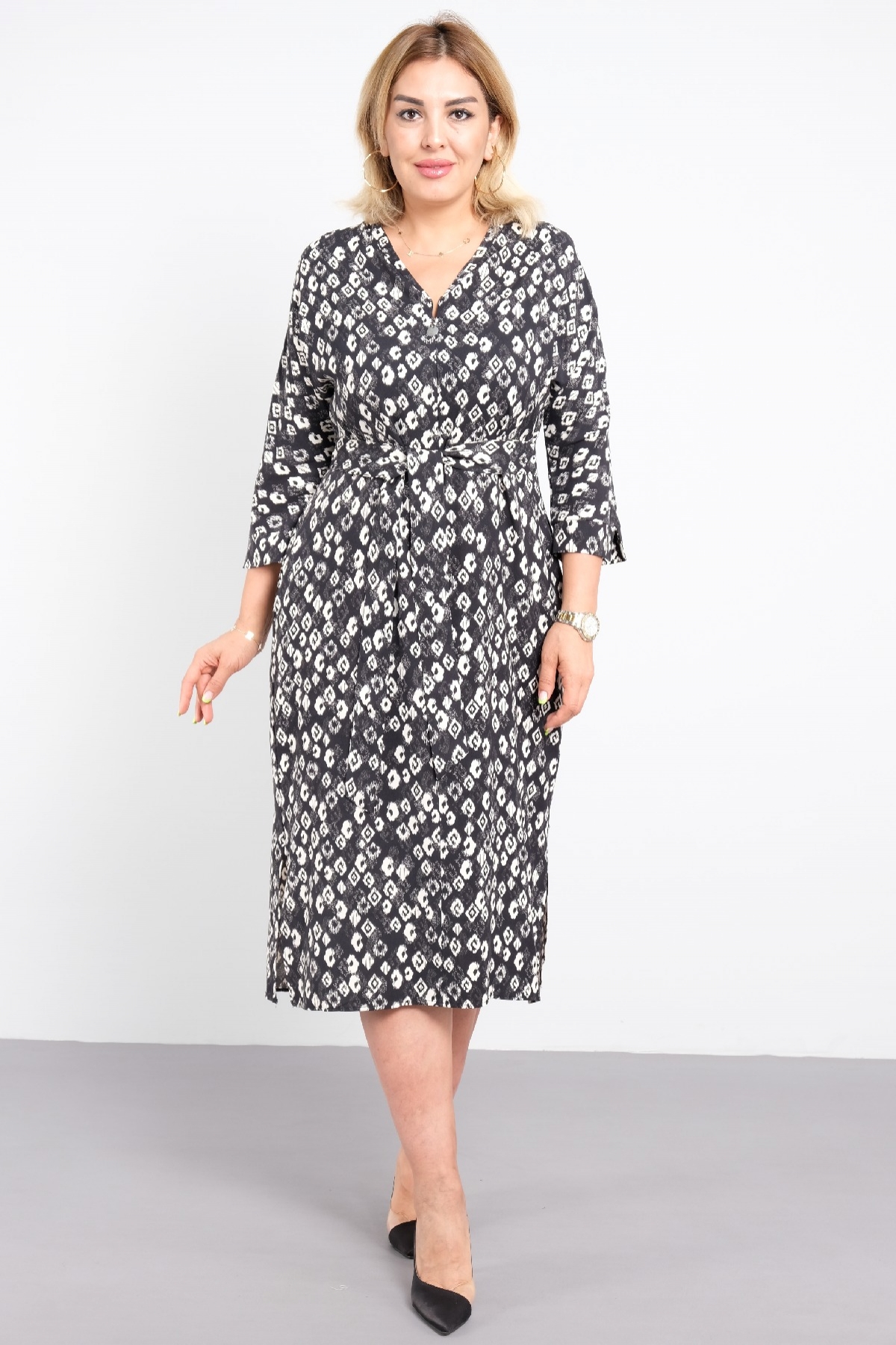 Casual Dresses-Black