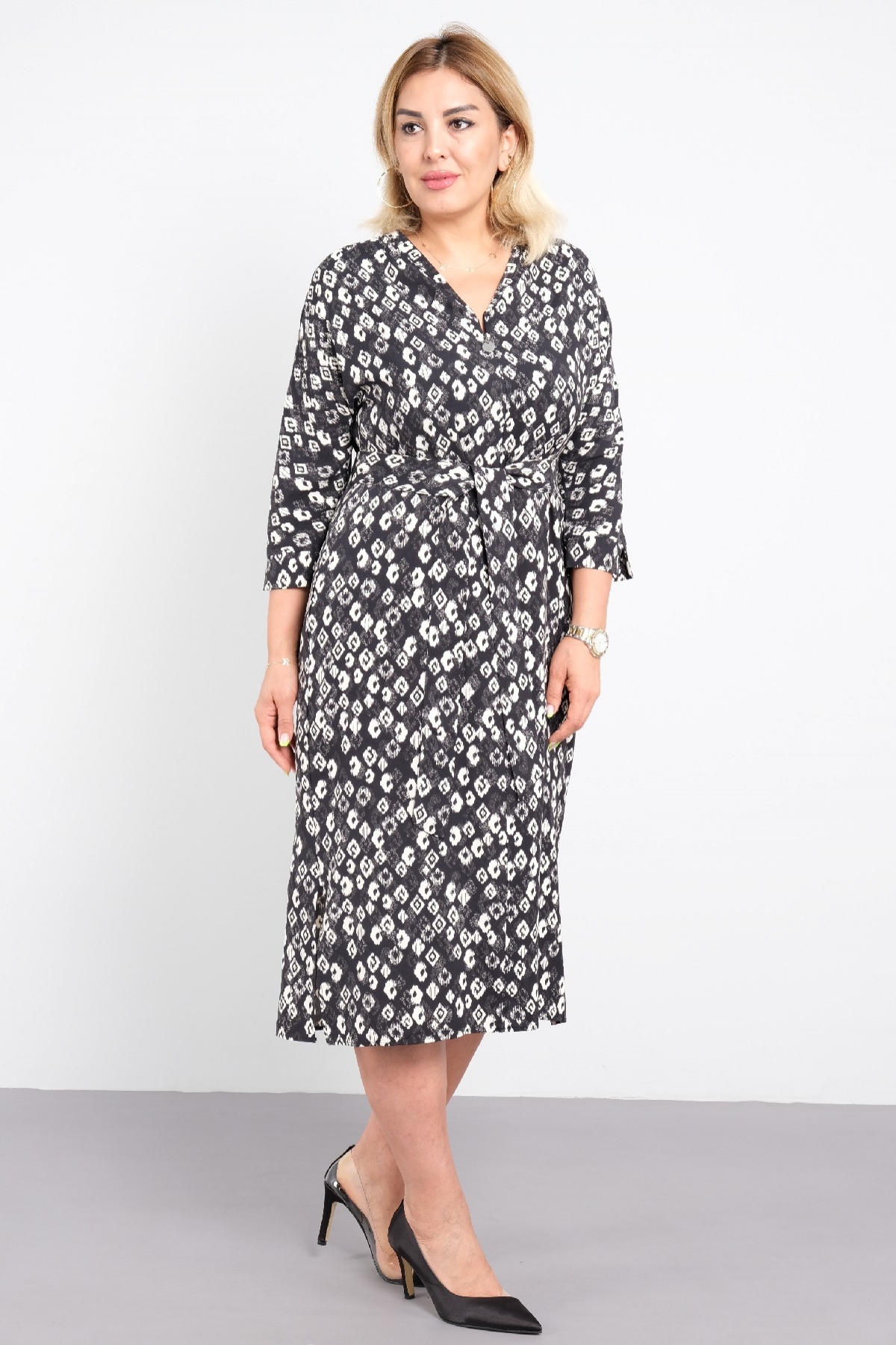 Casual Dresses-Black