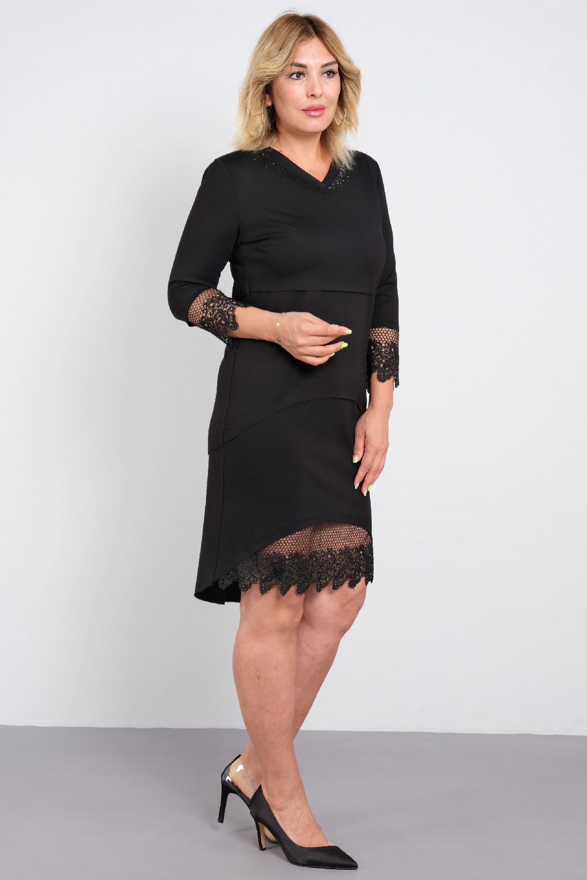 Casual Dresses-Black