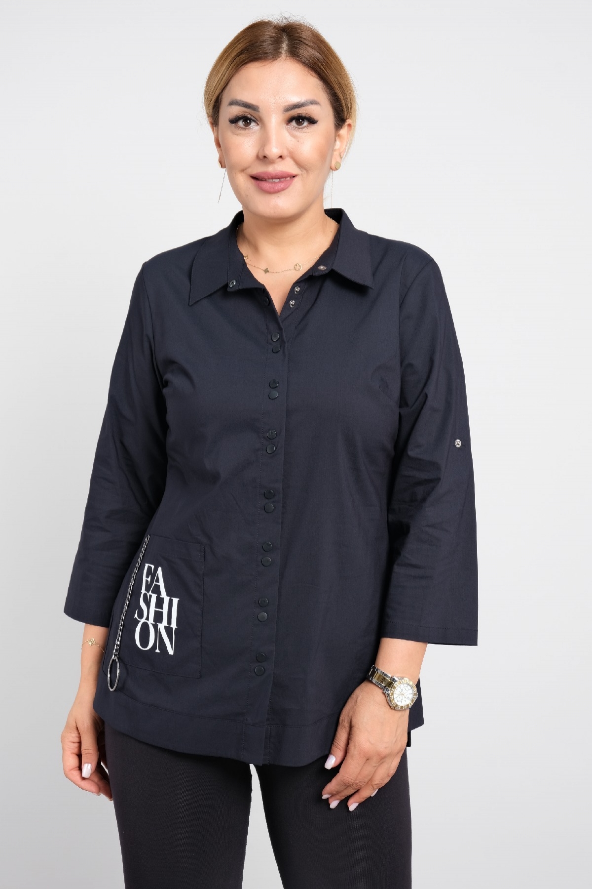 Shirt-Dark Blue