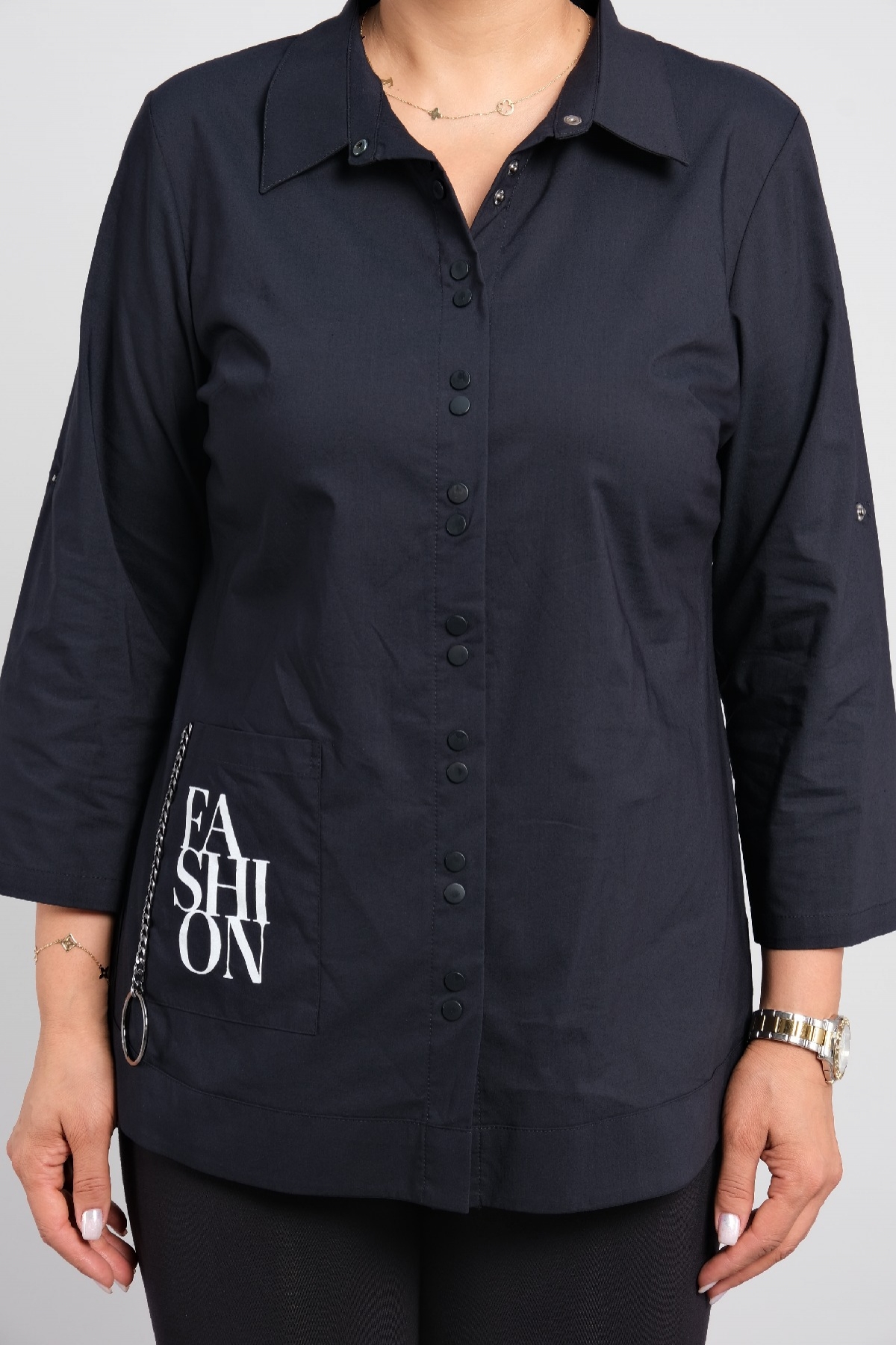 Shirt-Dark Blue