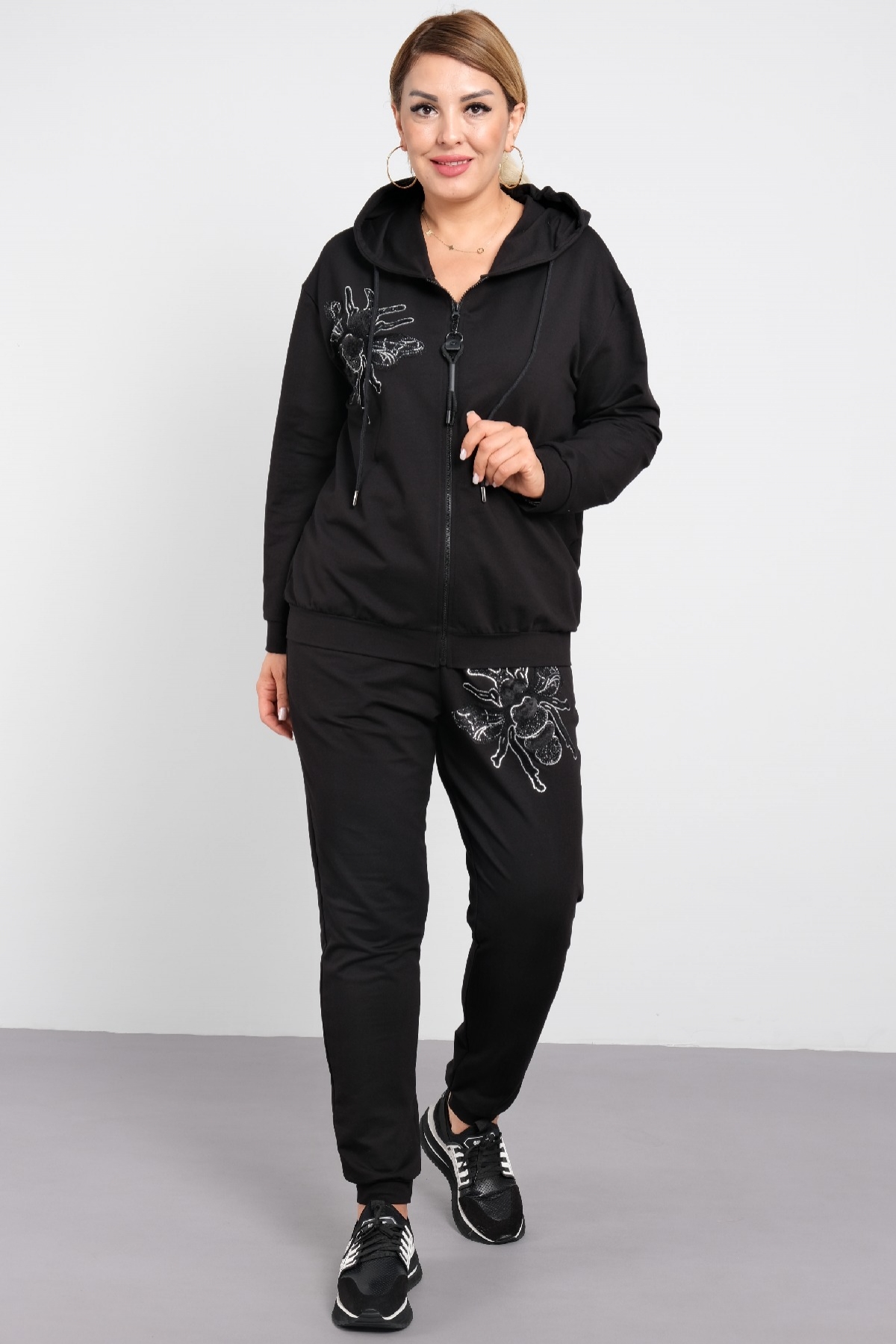 Two-Piece Suit-Black