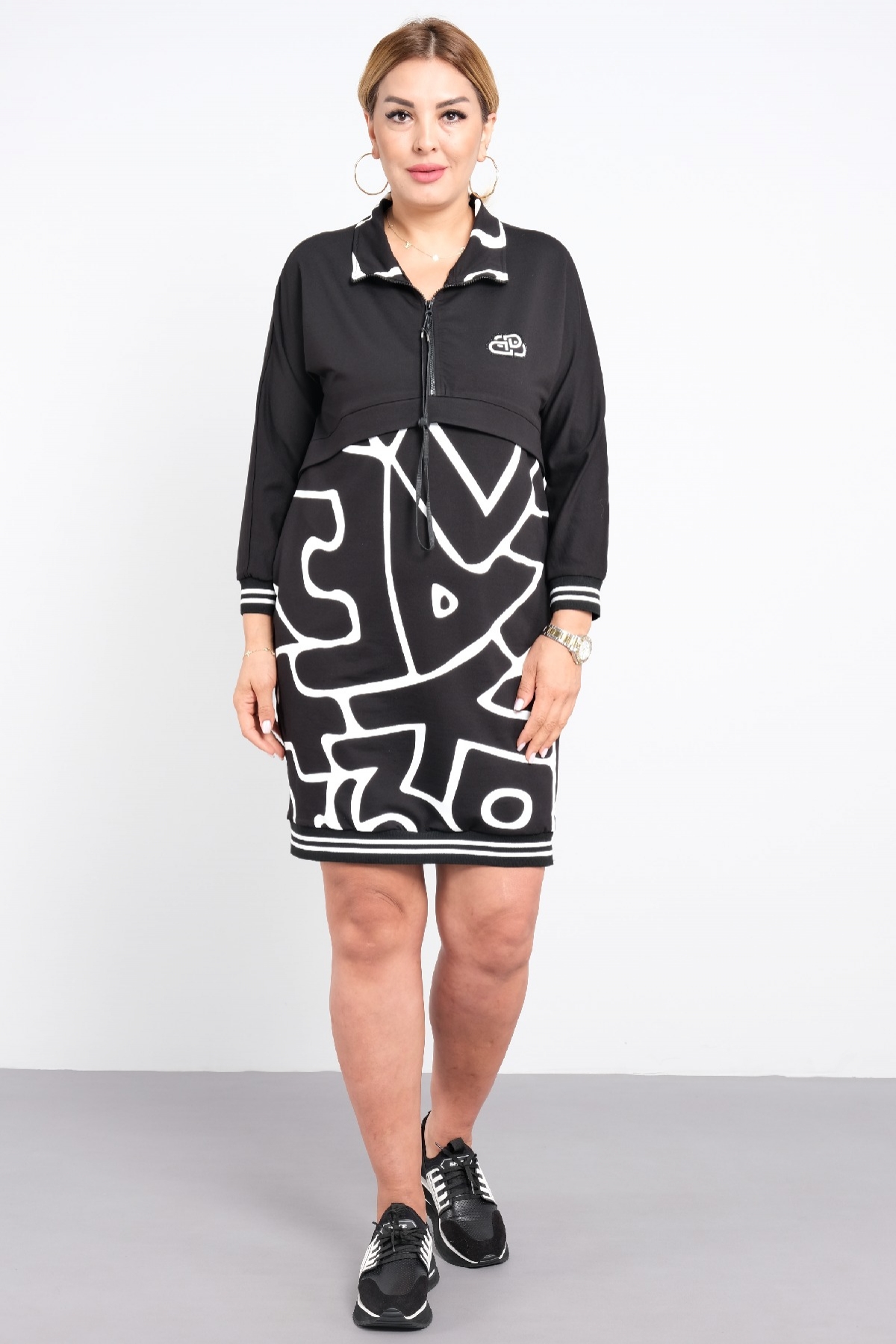 Casual Dresses-Black