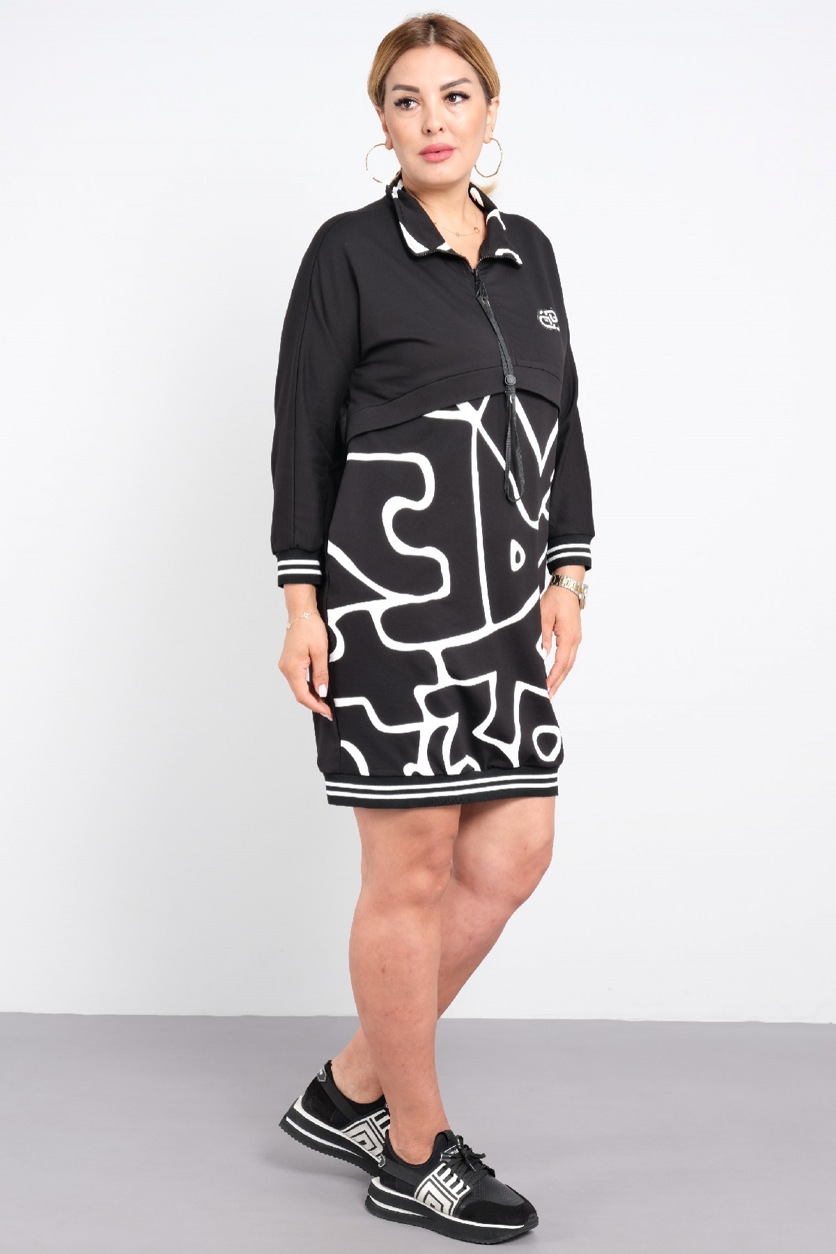 Casual Dresses-Black