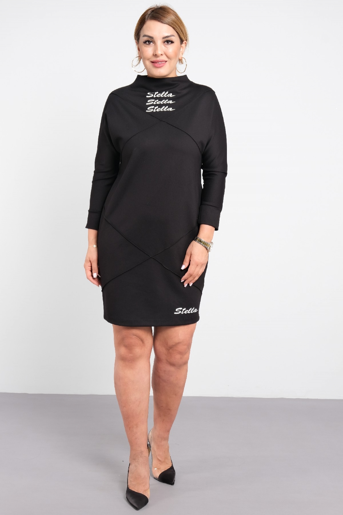 Casual Dresses-Black
